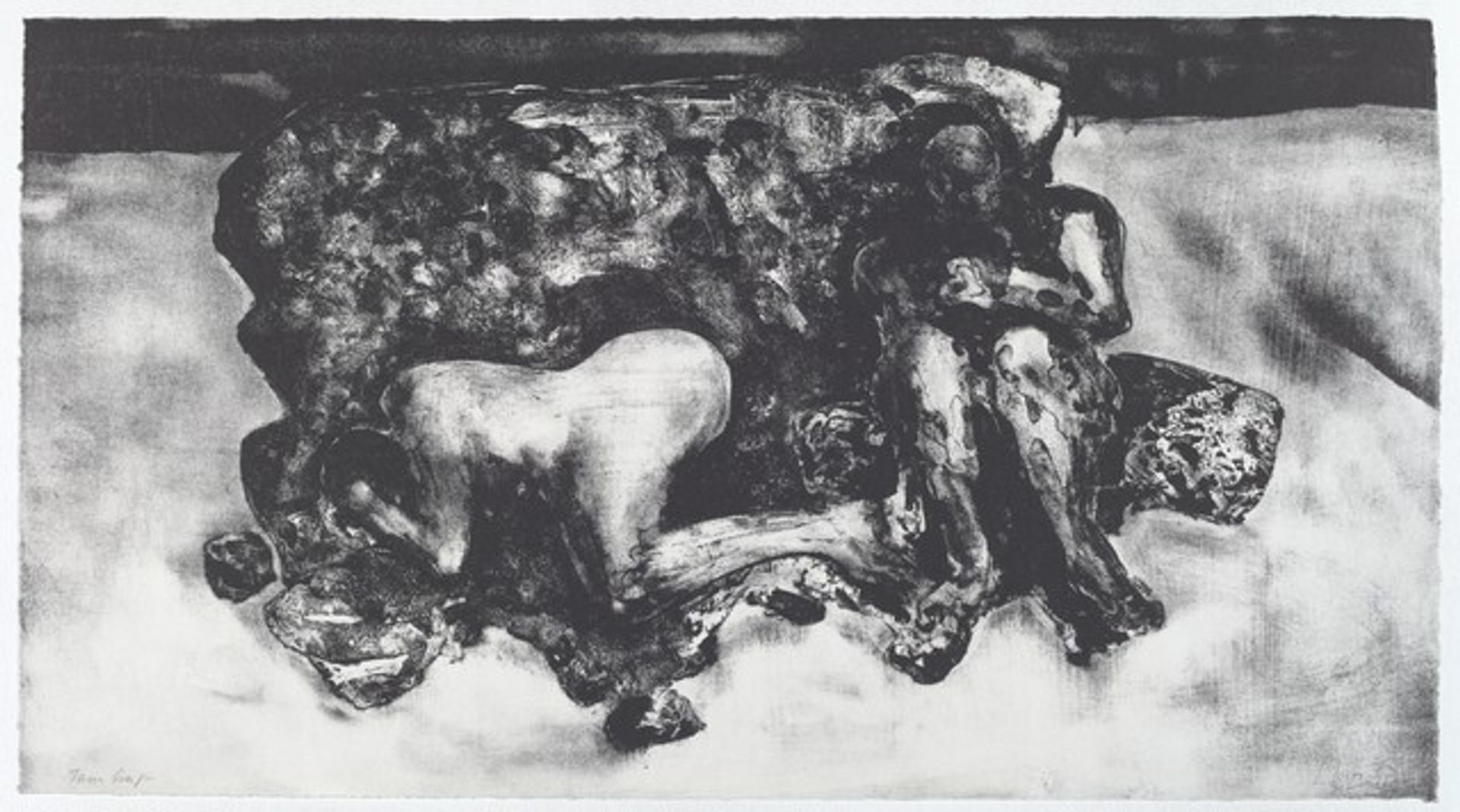 Figures in Landscape by William Brice