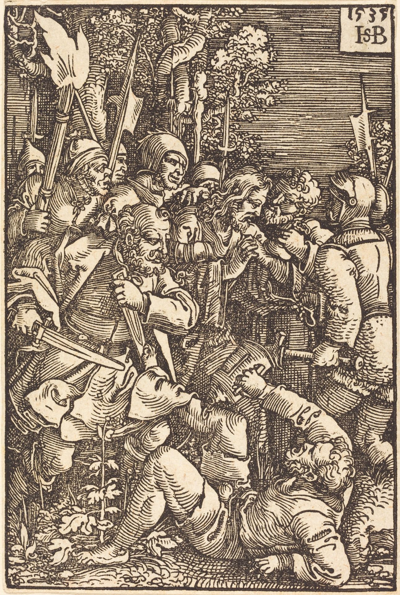 Christ Taken Captive by Sebald Beham