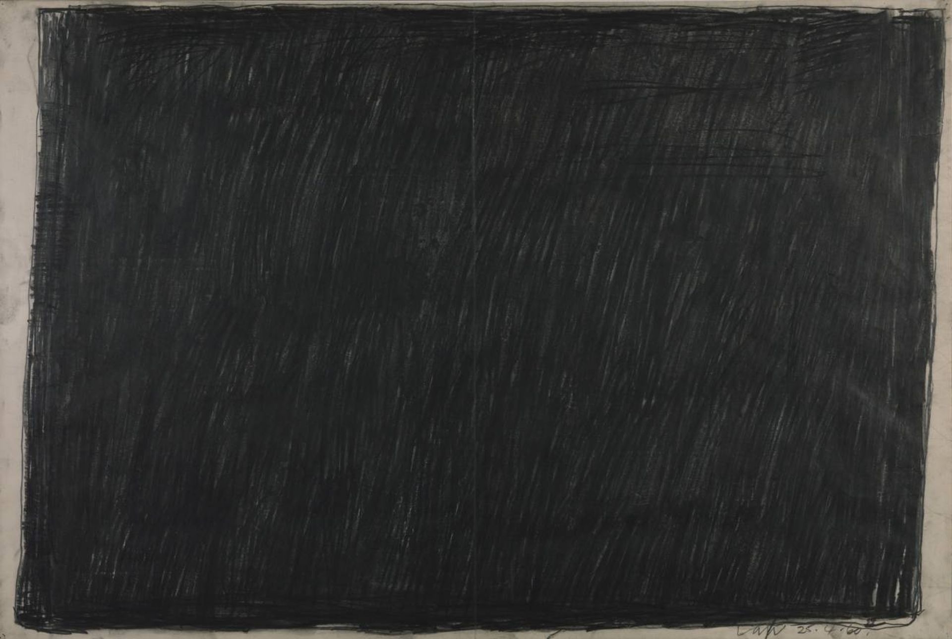 Drawing 25.4.60 by Bob Law