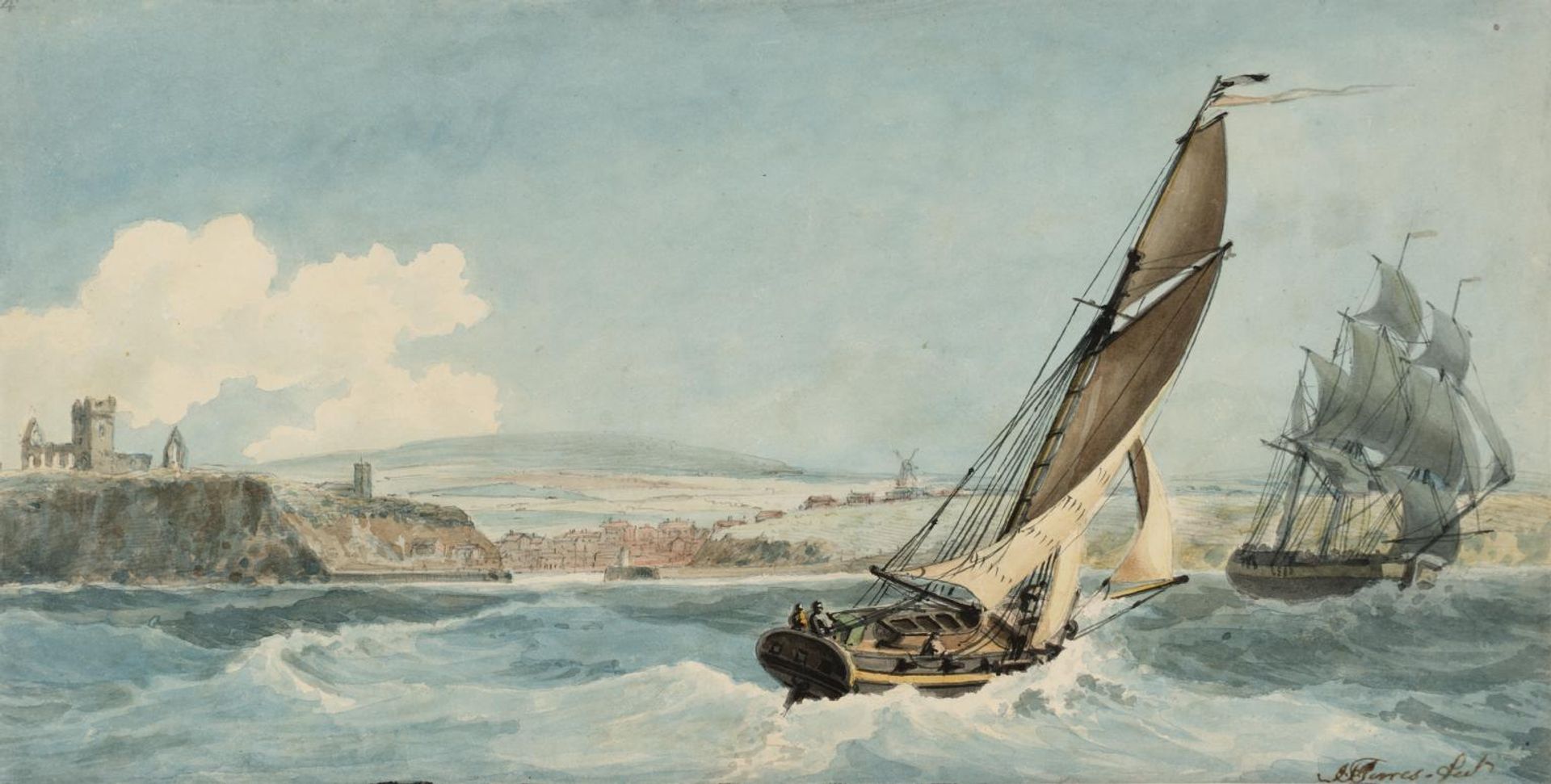 Whitby by John Thomas Serres