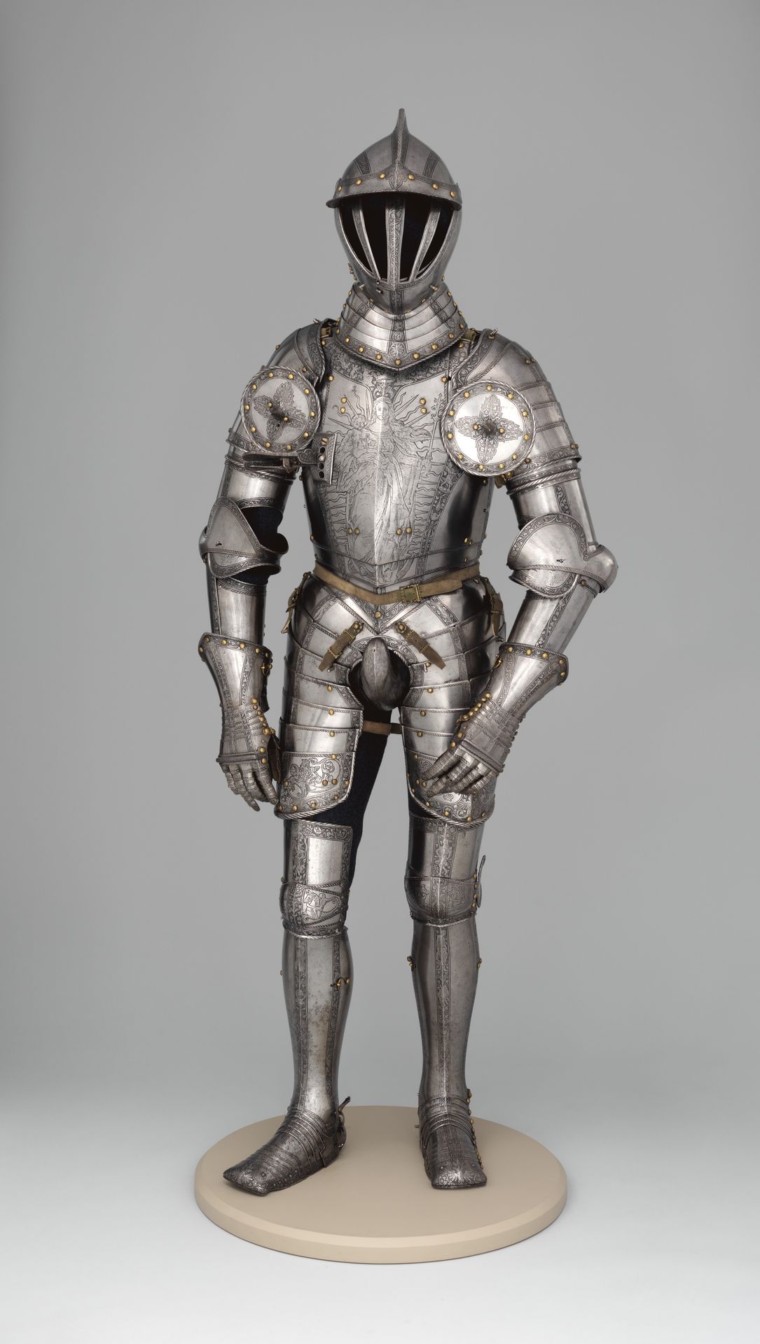 Armor of Emperor Ferdinand I (1503–1564) by Kunz Lochner