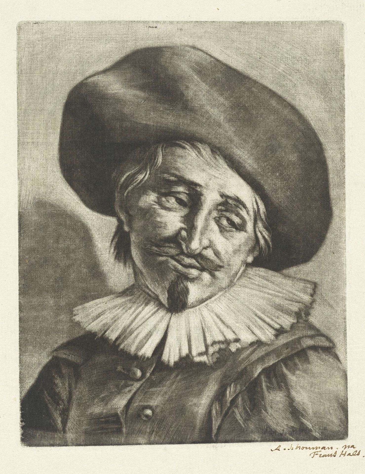 Droevige man by Aert Schouman