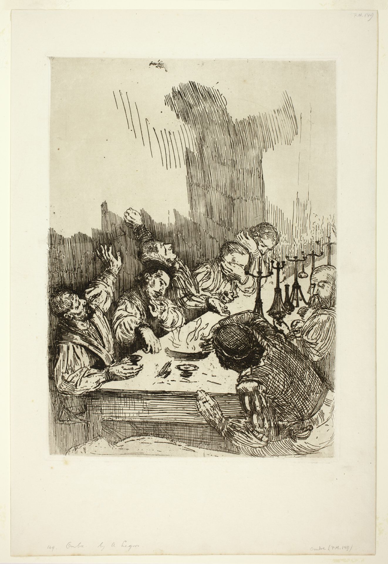 The Shadow by Alphonse Legros