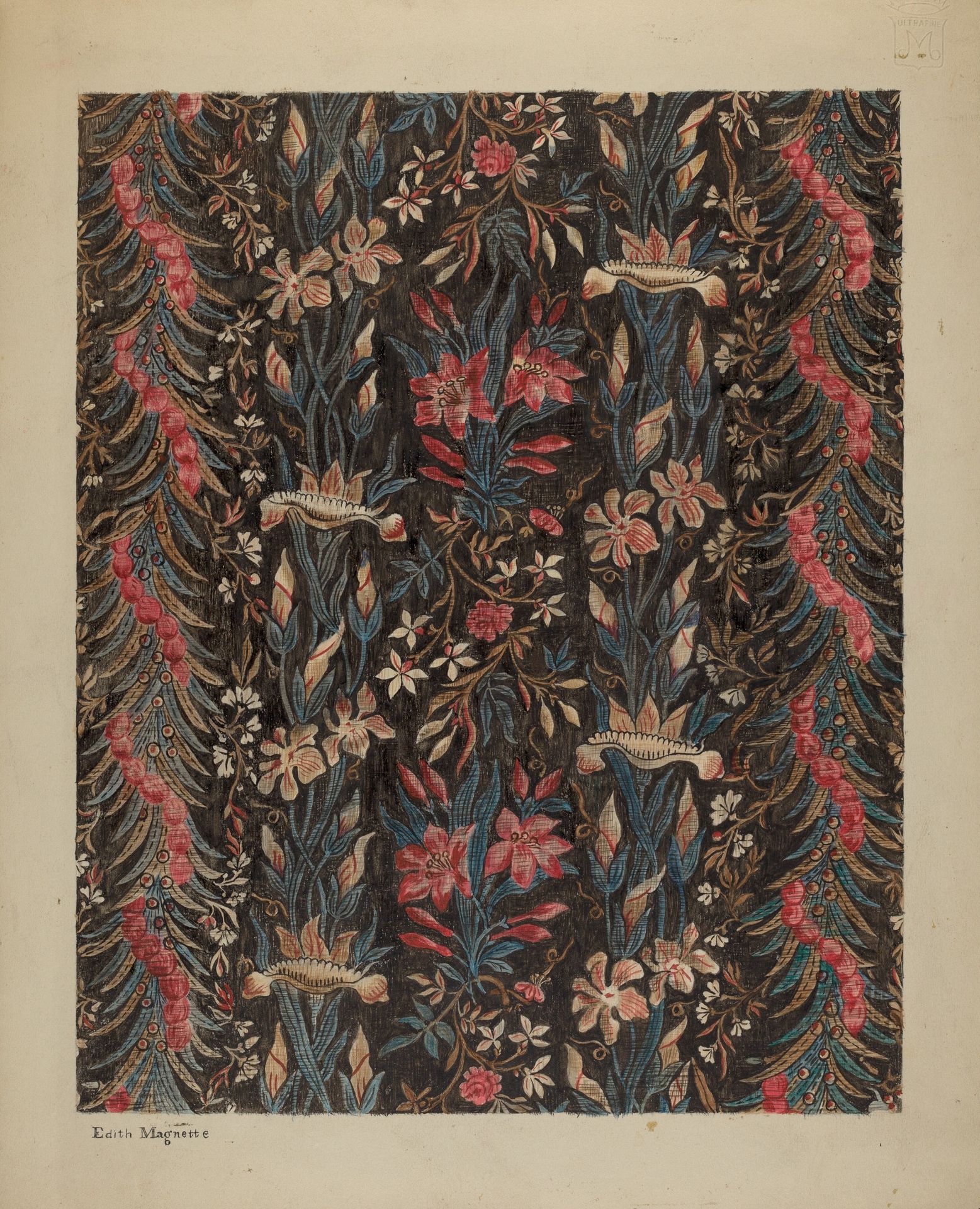 Printed Cotton by Edith Magnette