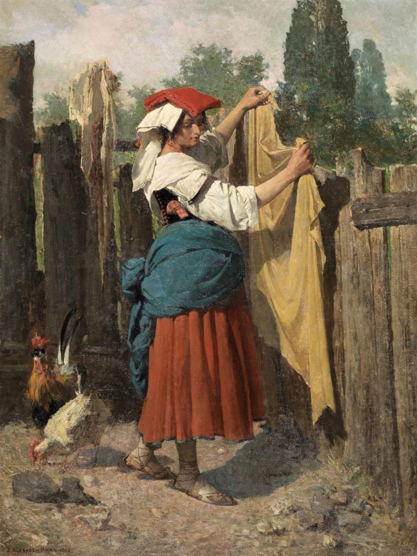 Laundry by Joaquín Agrasot