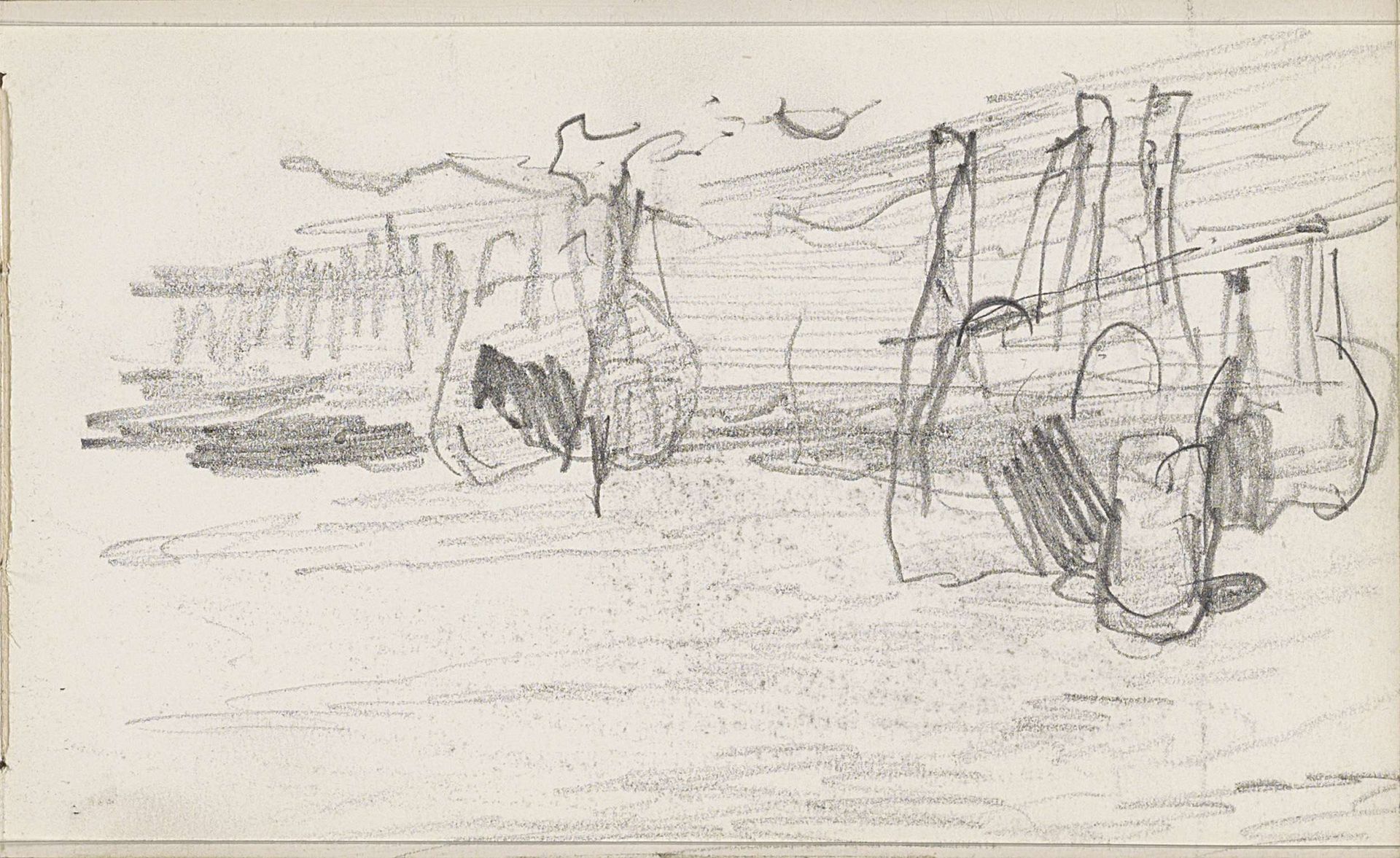 Koeien in een weide by Anton Mauve