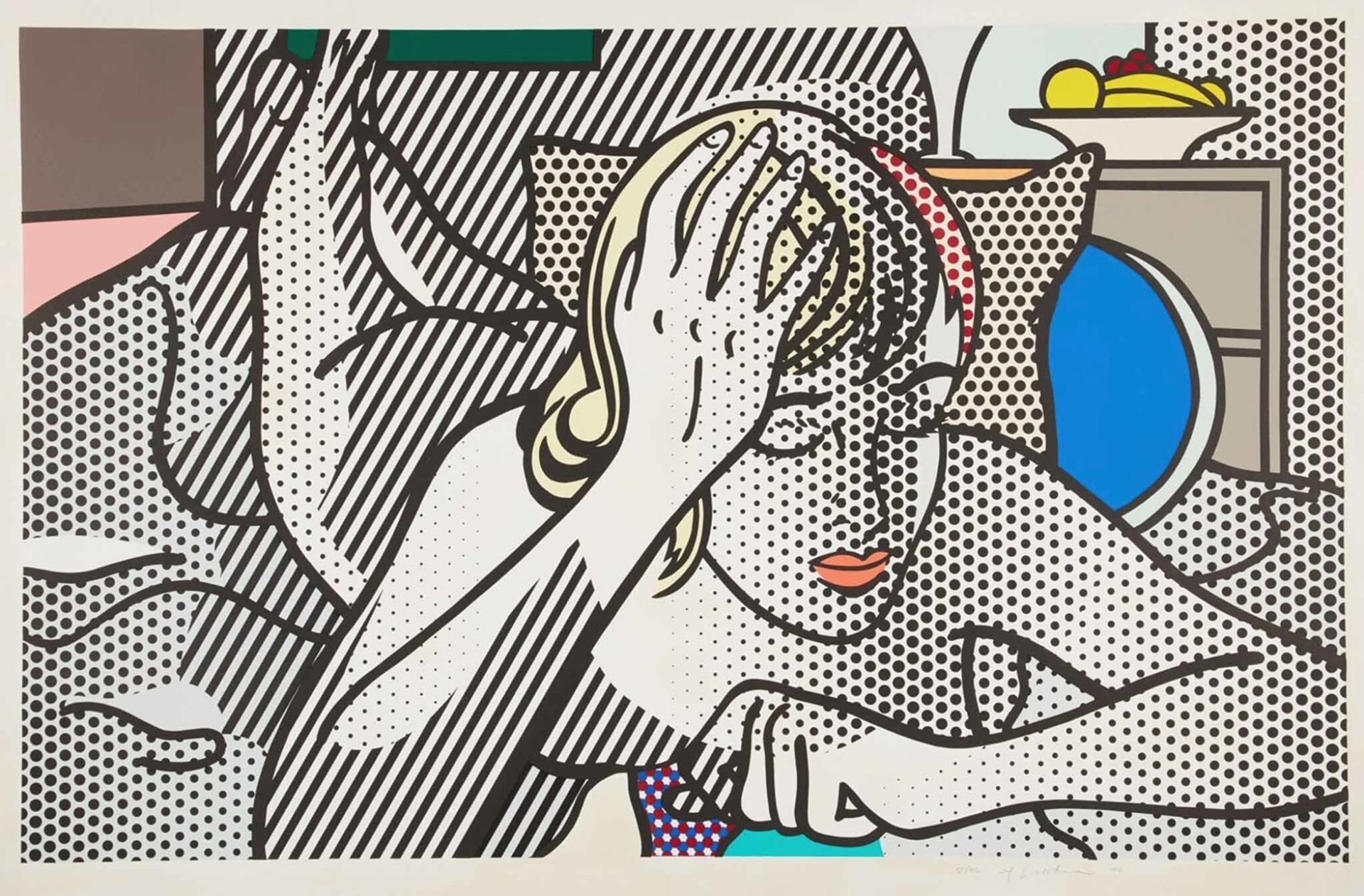 Thinking Nude by Roy Lichtenstein