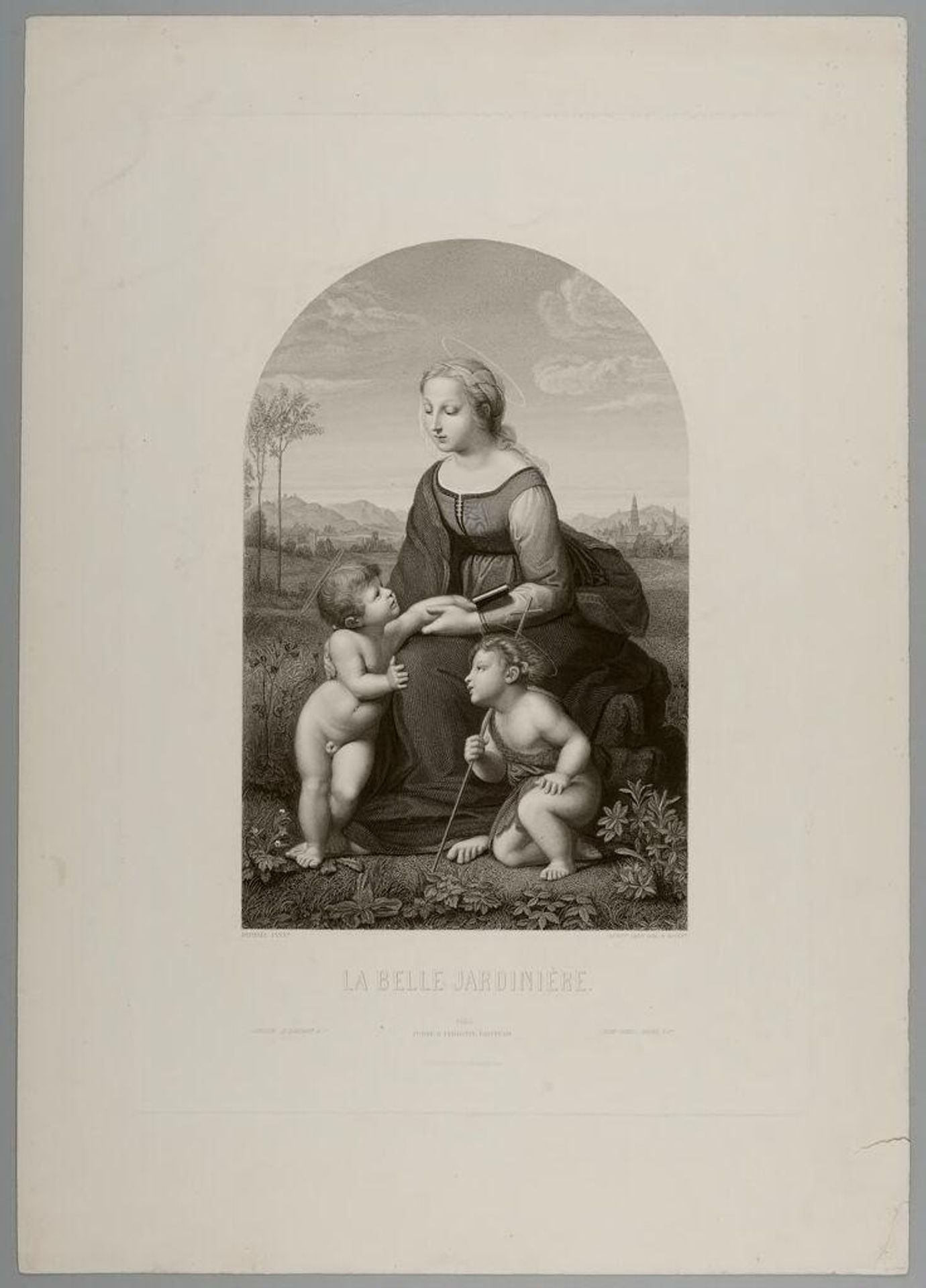 La Belle JardiniÃ¨re by Gustave LÃ©vy