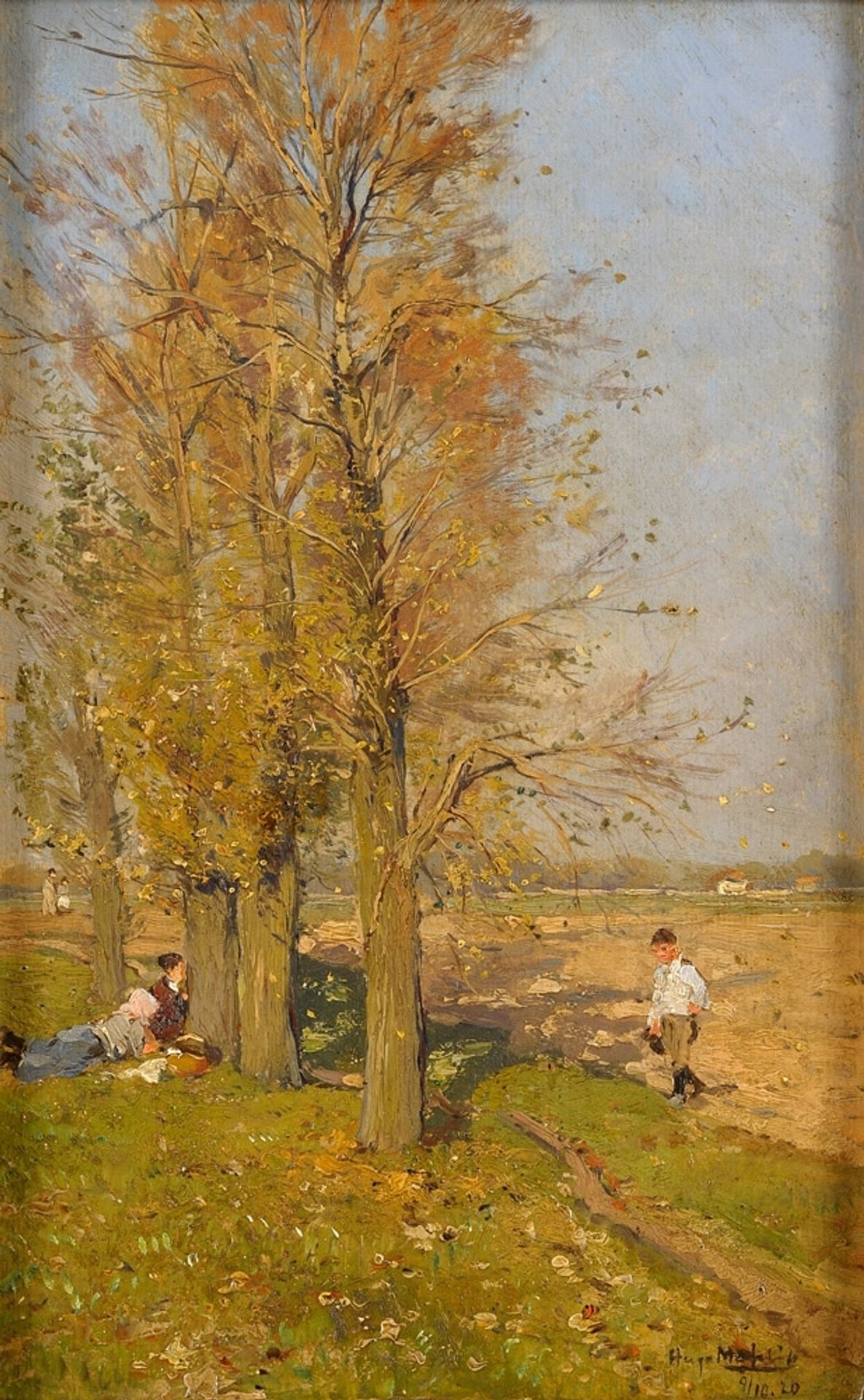 Picnic on the Lower Rhine by Hugo Mühlig