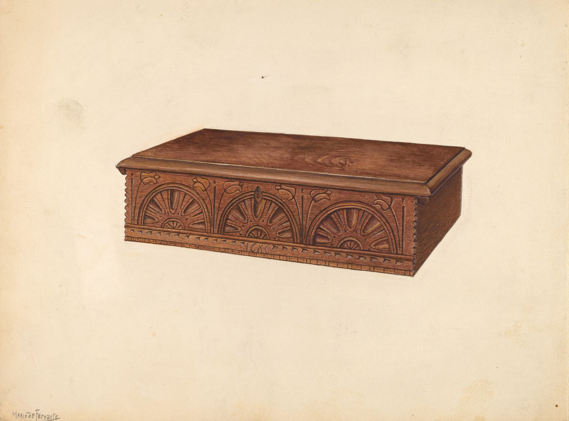Desk Box by Mario De Ferrante
