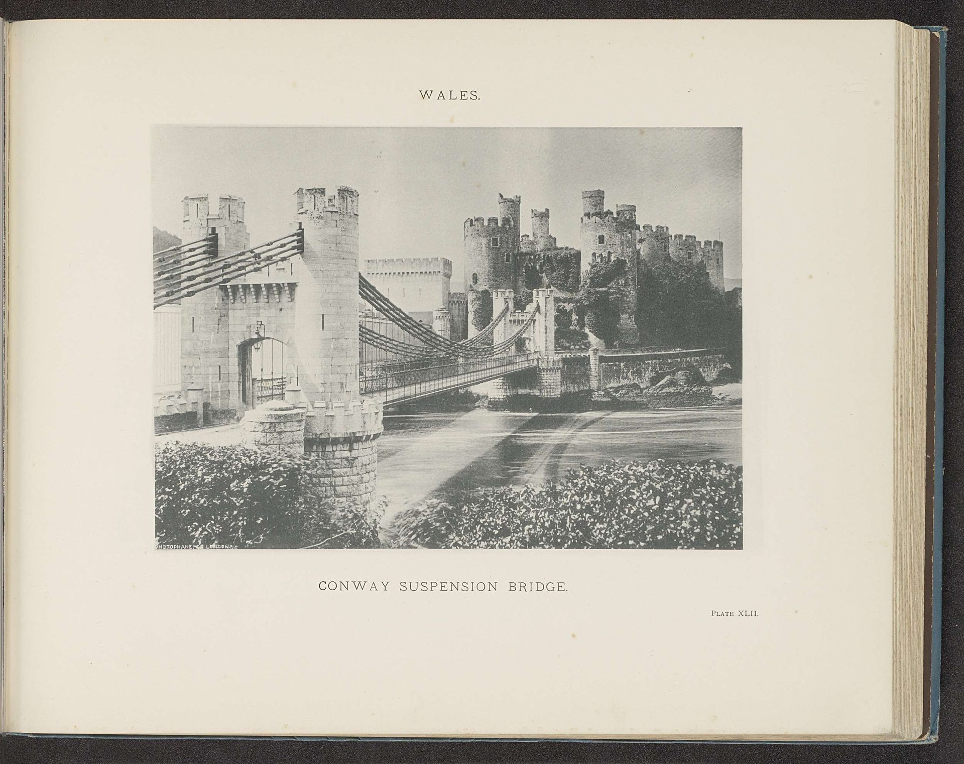 Conway Suspension Bridge by Anonymous