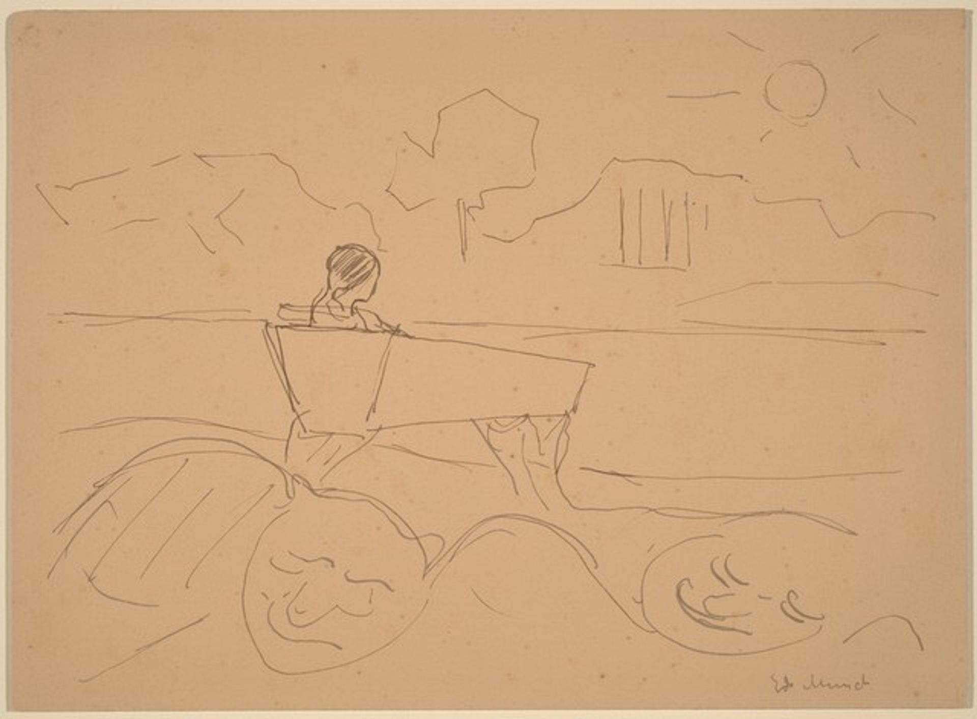 The Land of Crystals by Edvard Munch