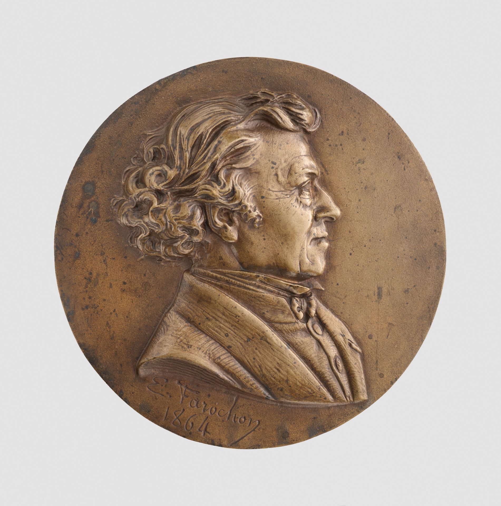 Jean-Baptiste-Camille Corot by Jean-Baptiste Eugène Farochon