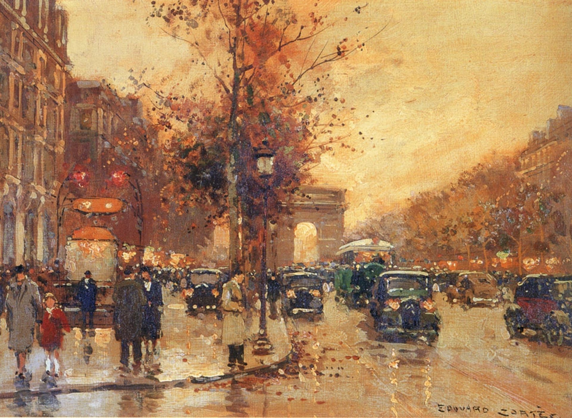 Metro George V by Edouard Cortes
