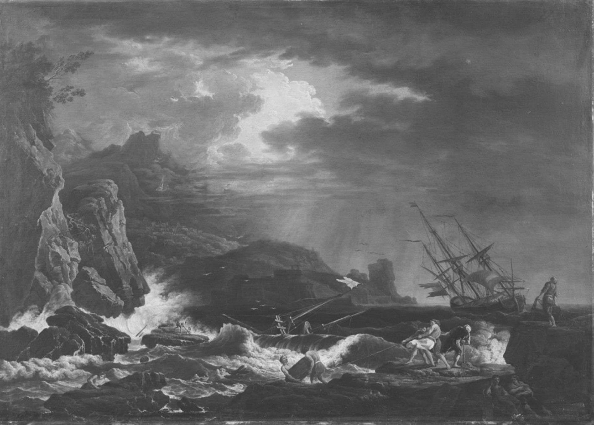 Seascape, Gale by Anonymous