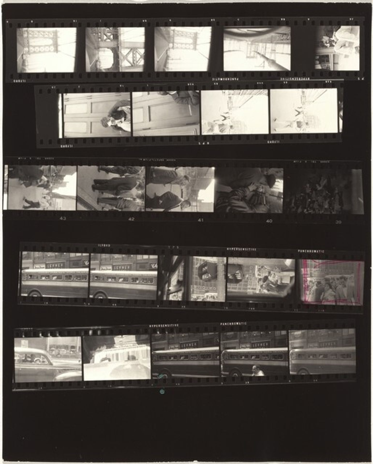 From the bus 55 by Robert Frank