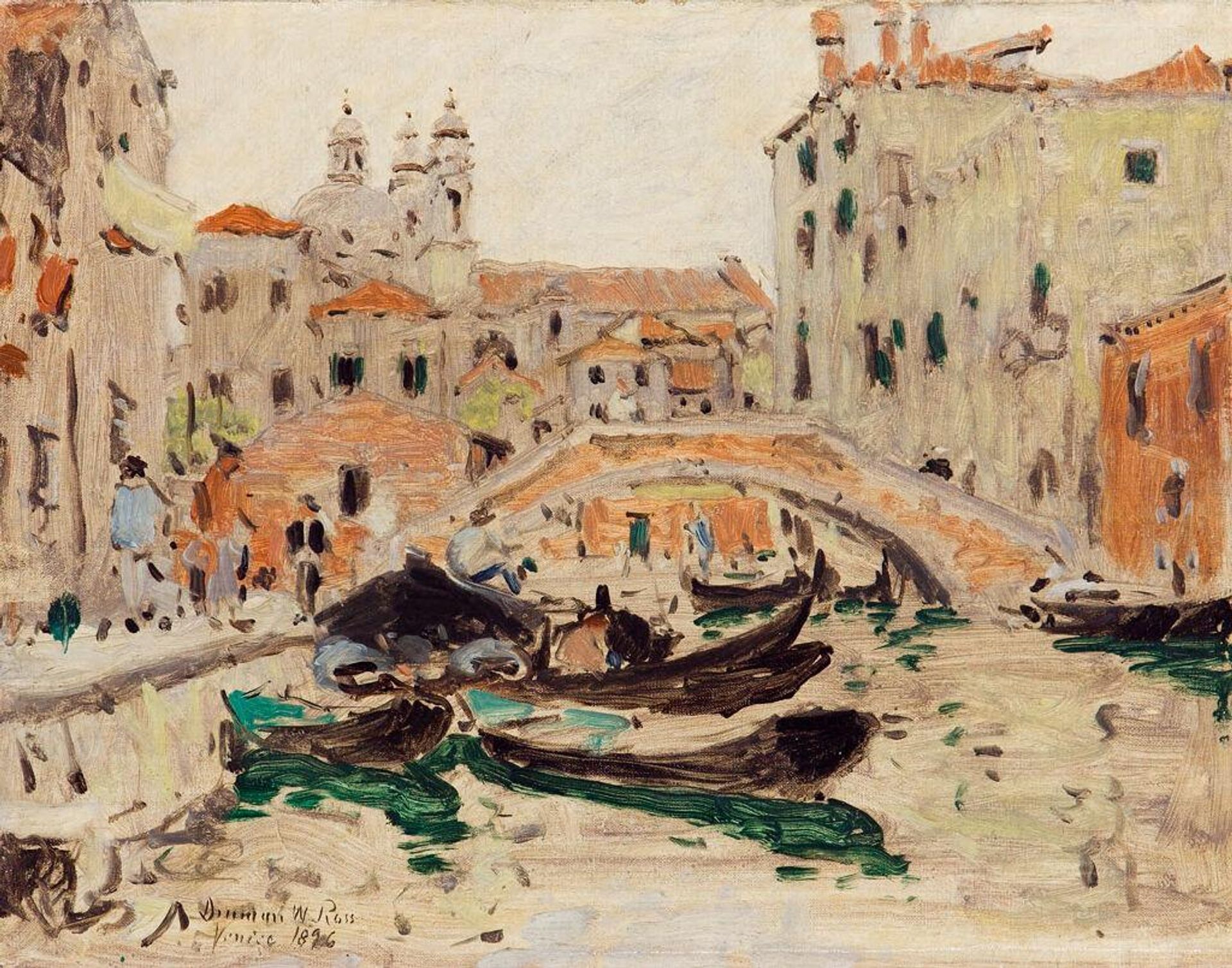 View of the Canal, Venice by Denman Waldo Ross