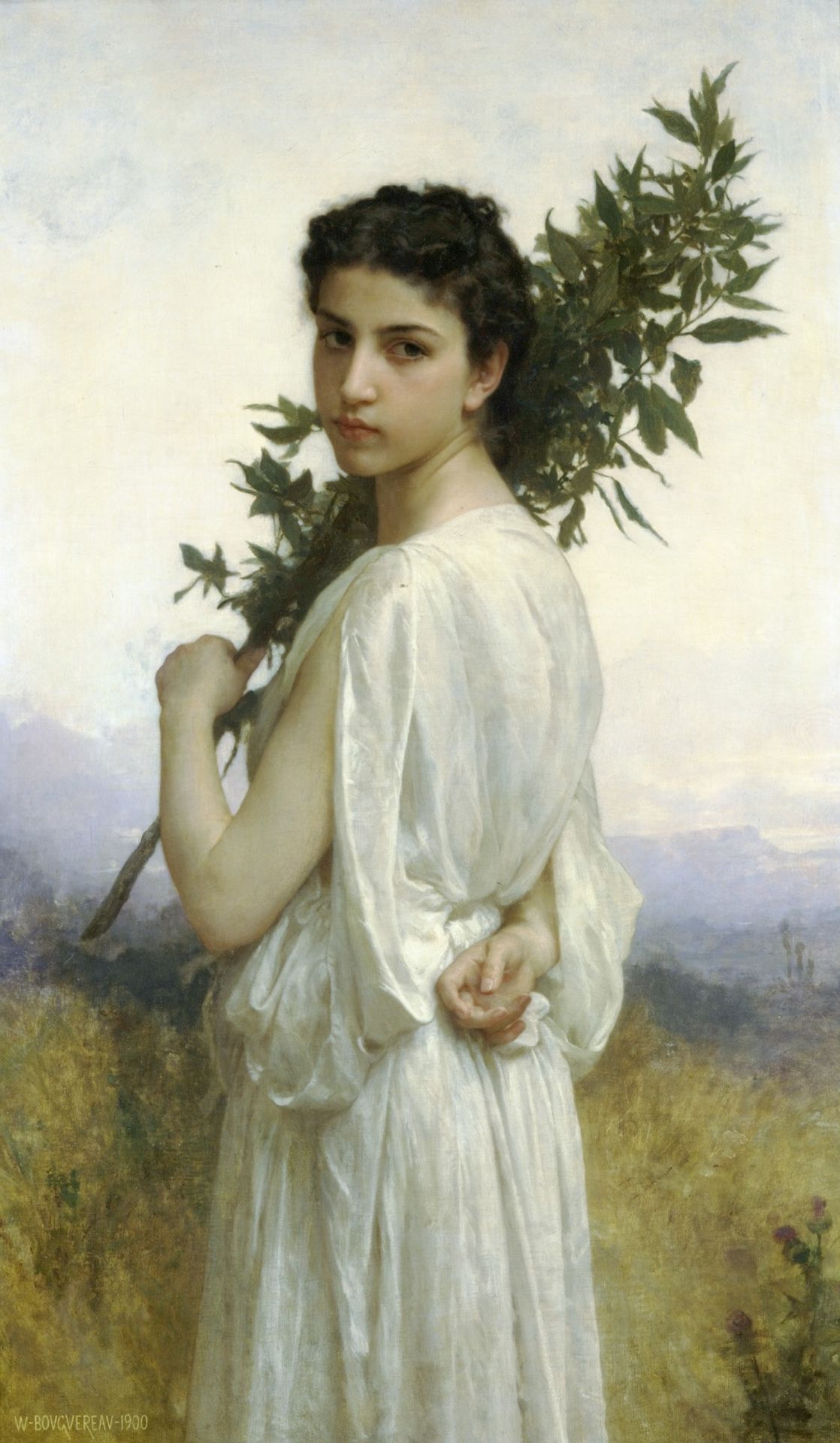 Branche de Laurier by William Bouguereau