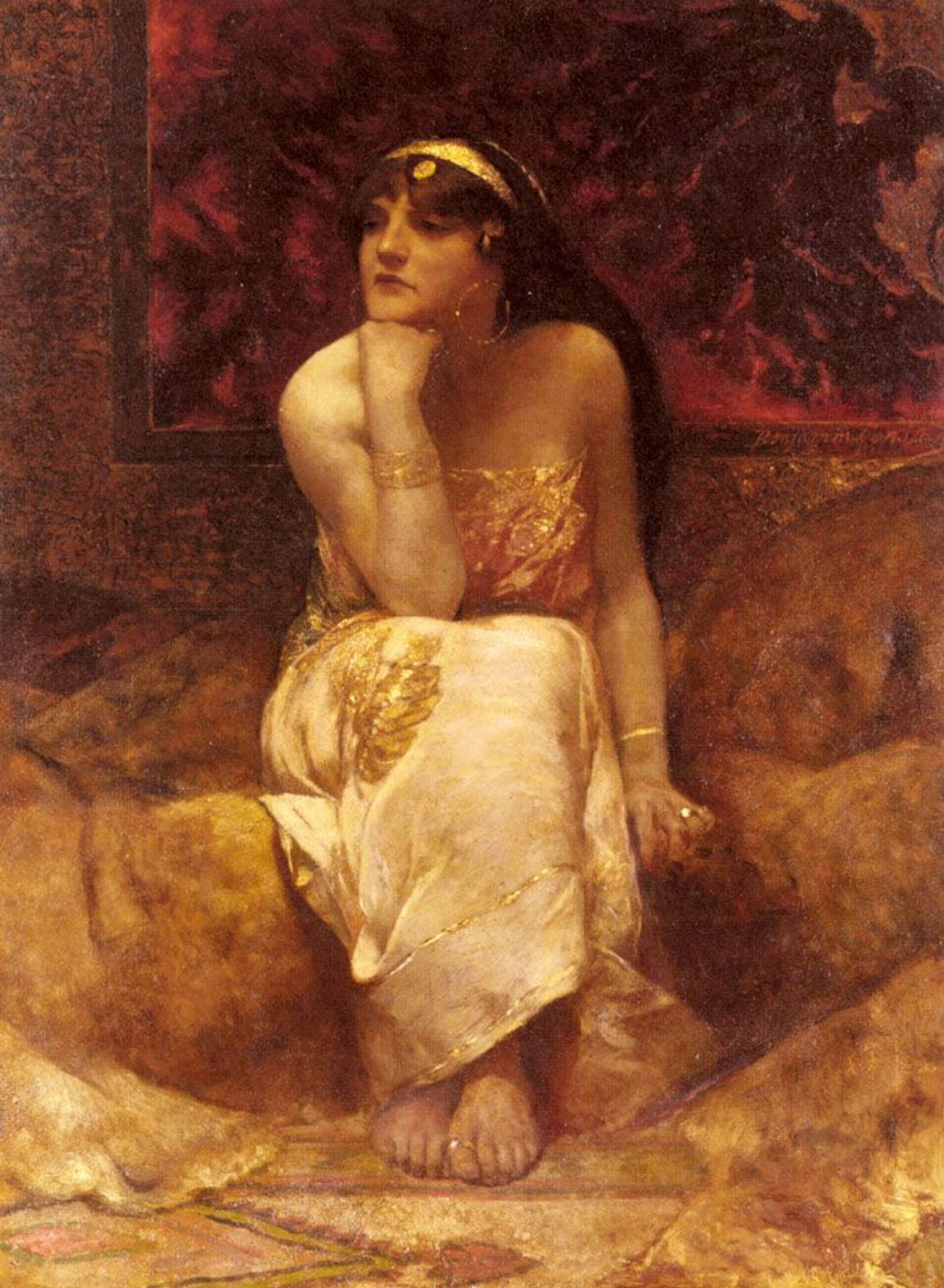 Queen Herodiade by Jean-Joseph-Benjamin Constant