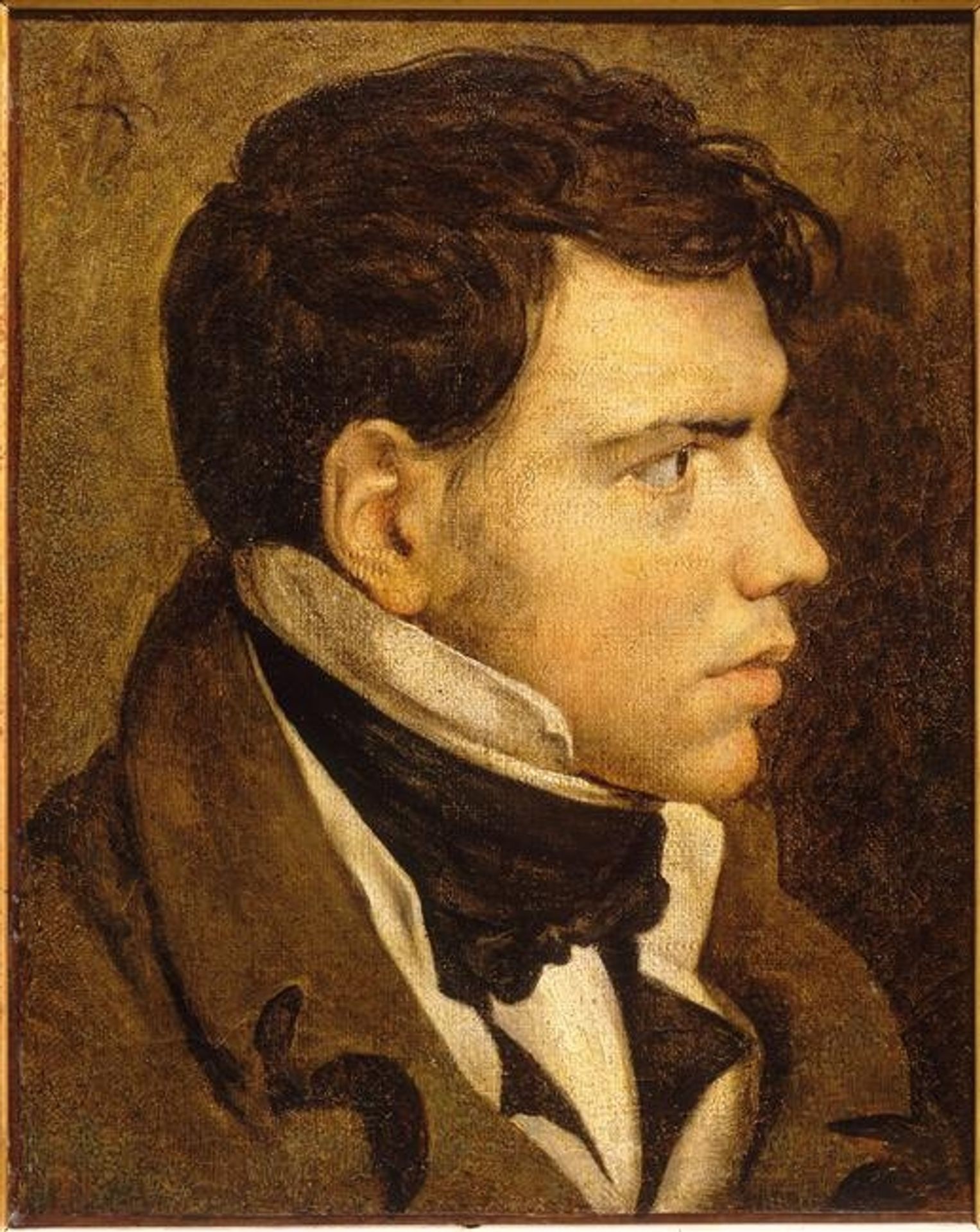 Portrait of a young man by Jean Auguste Dominique Ingres