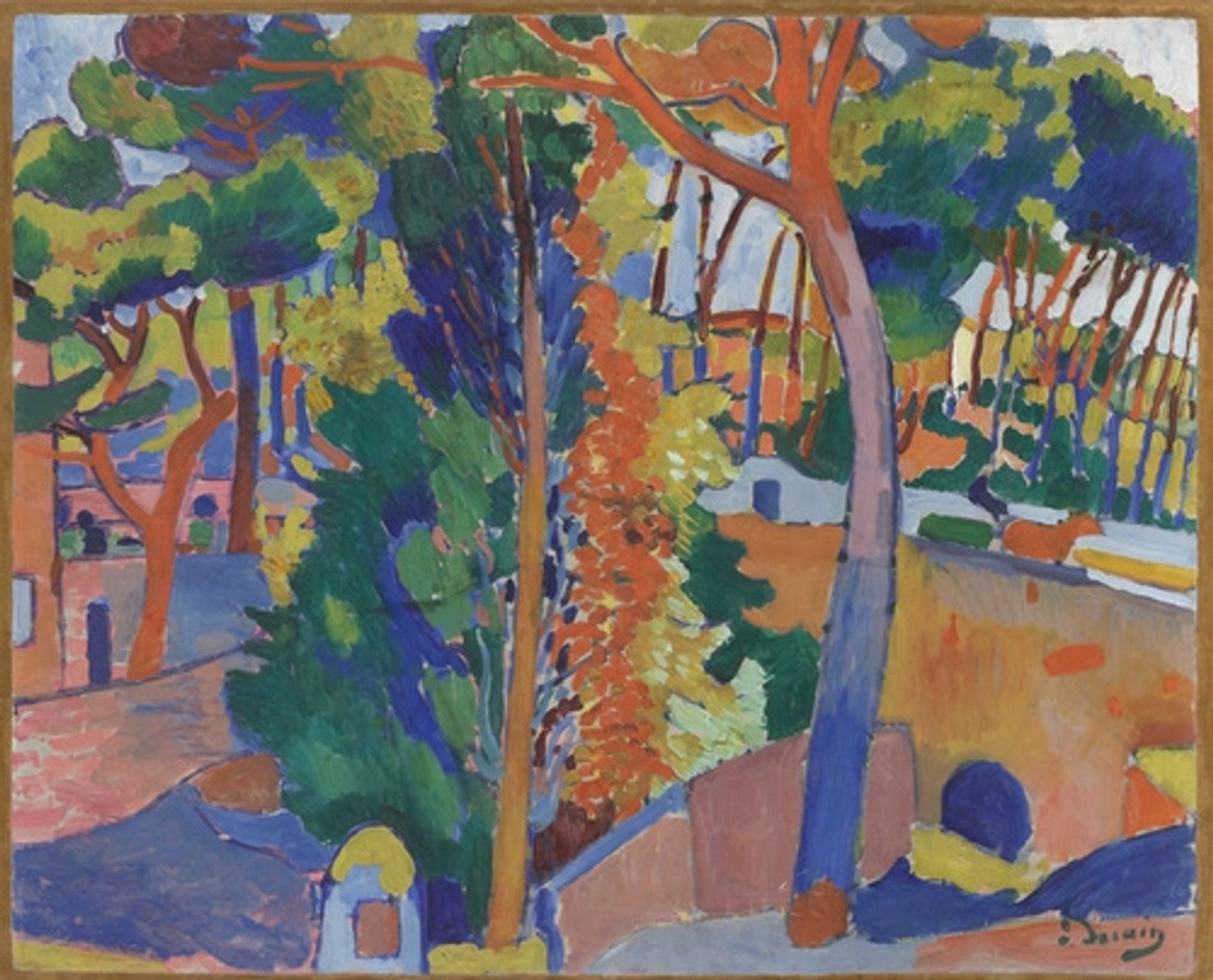 Bridge over the Riou by Andre Derain