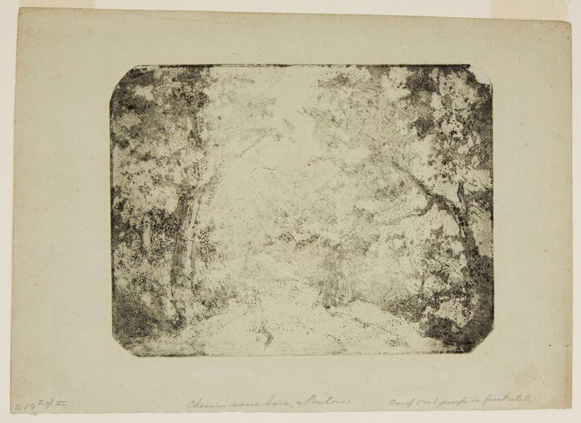 Path in the Woods at Pontoise by Camille Pissarro