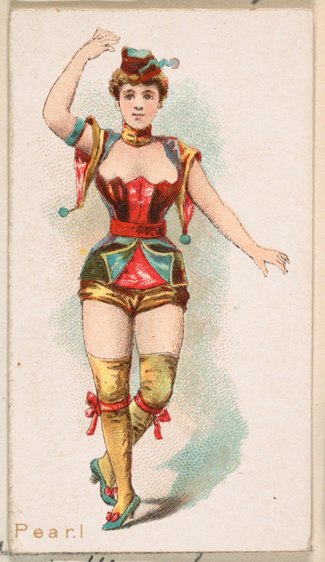 Pearl, from the Ballet Queens series (N182) issued by Wm. S. Kimball & Co. by William S. Kimball & Company