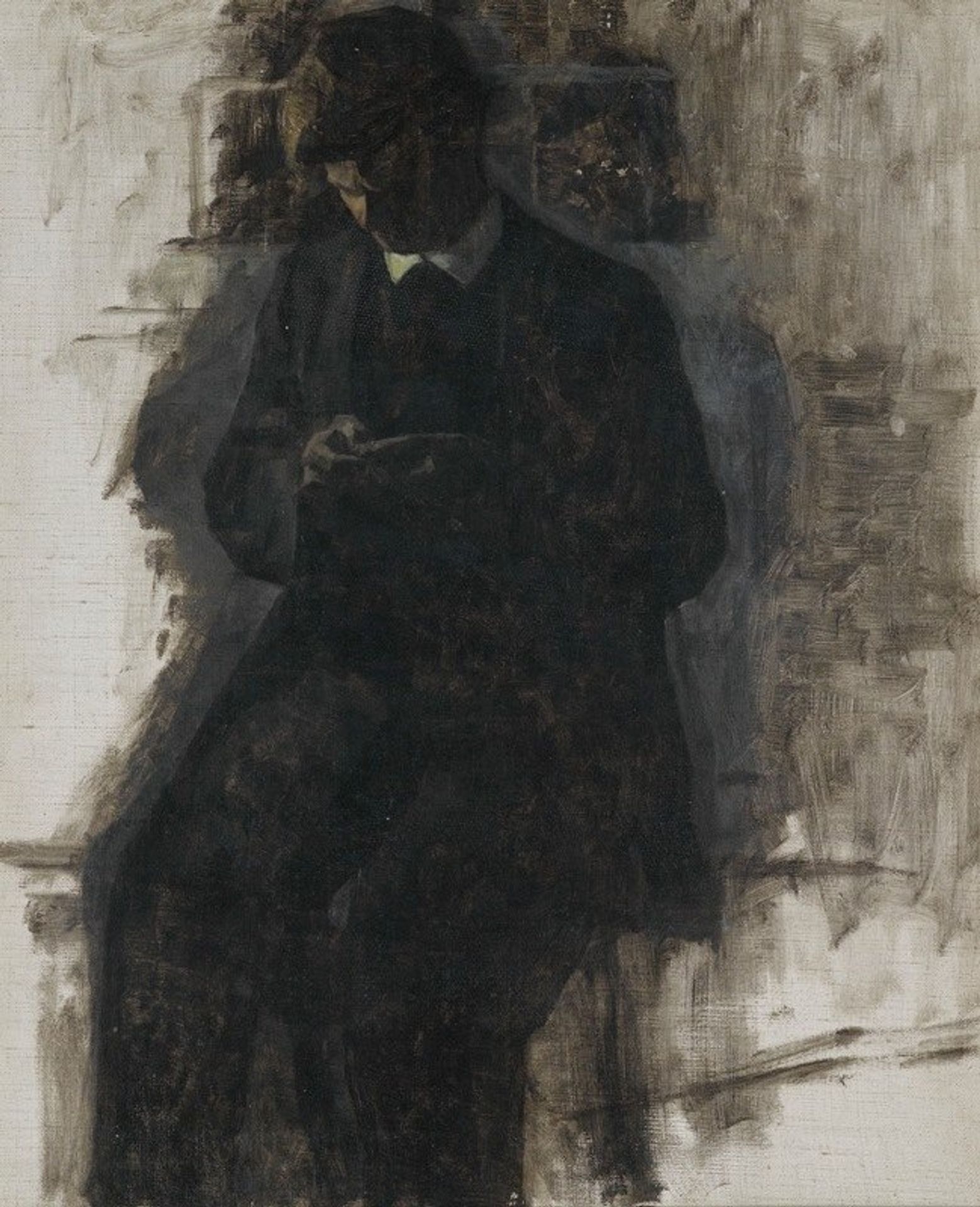 Study For The Coin Collector by Vilhelm Hammershøi