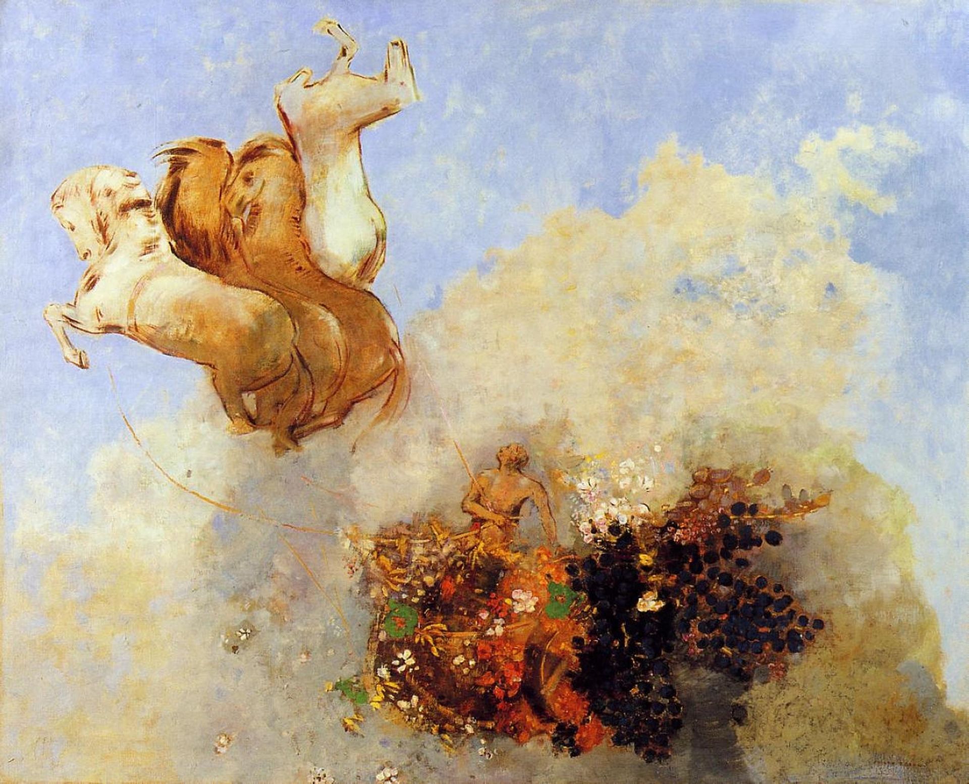 Apollo's Chariot by Odilon Redon