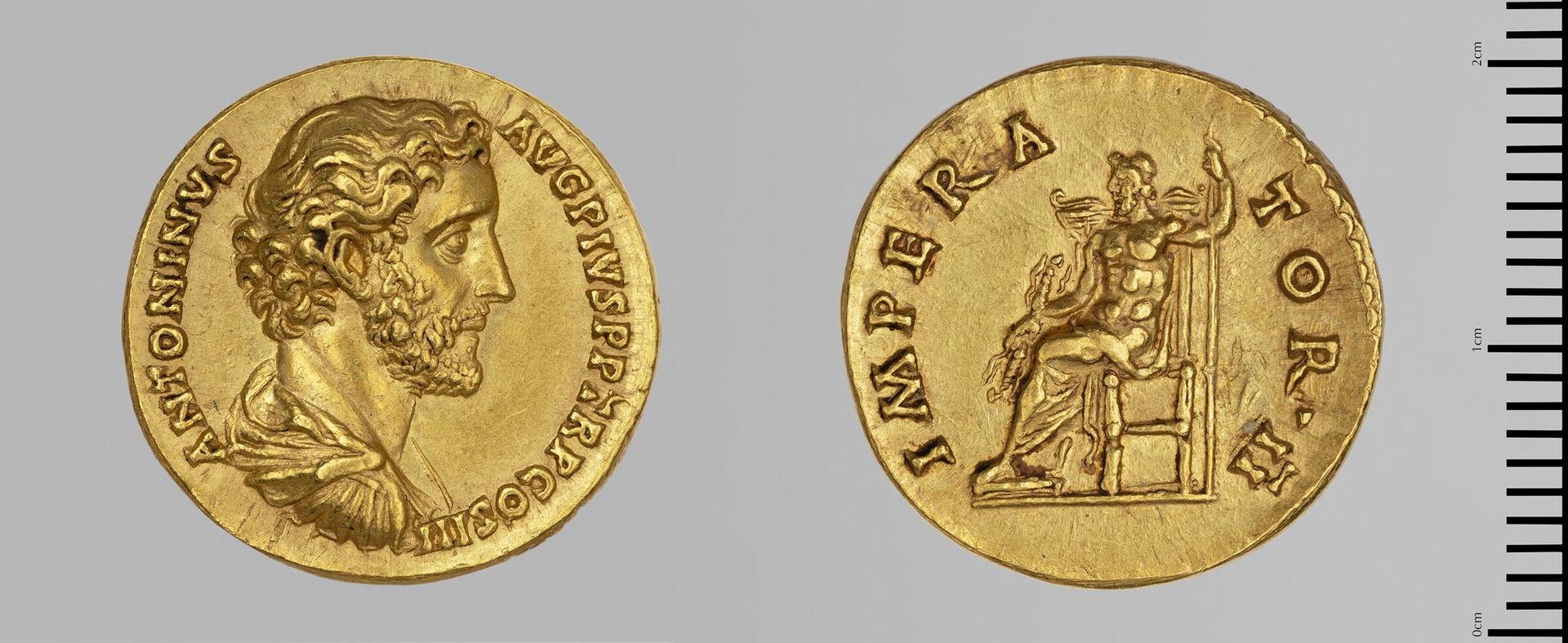 Aureus of Antoninus Pius, Rome by Antoninus Pius