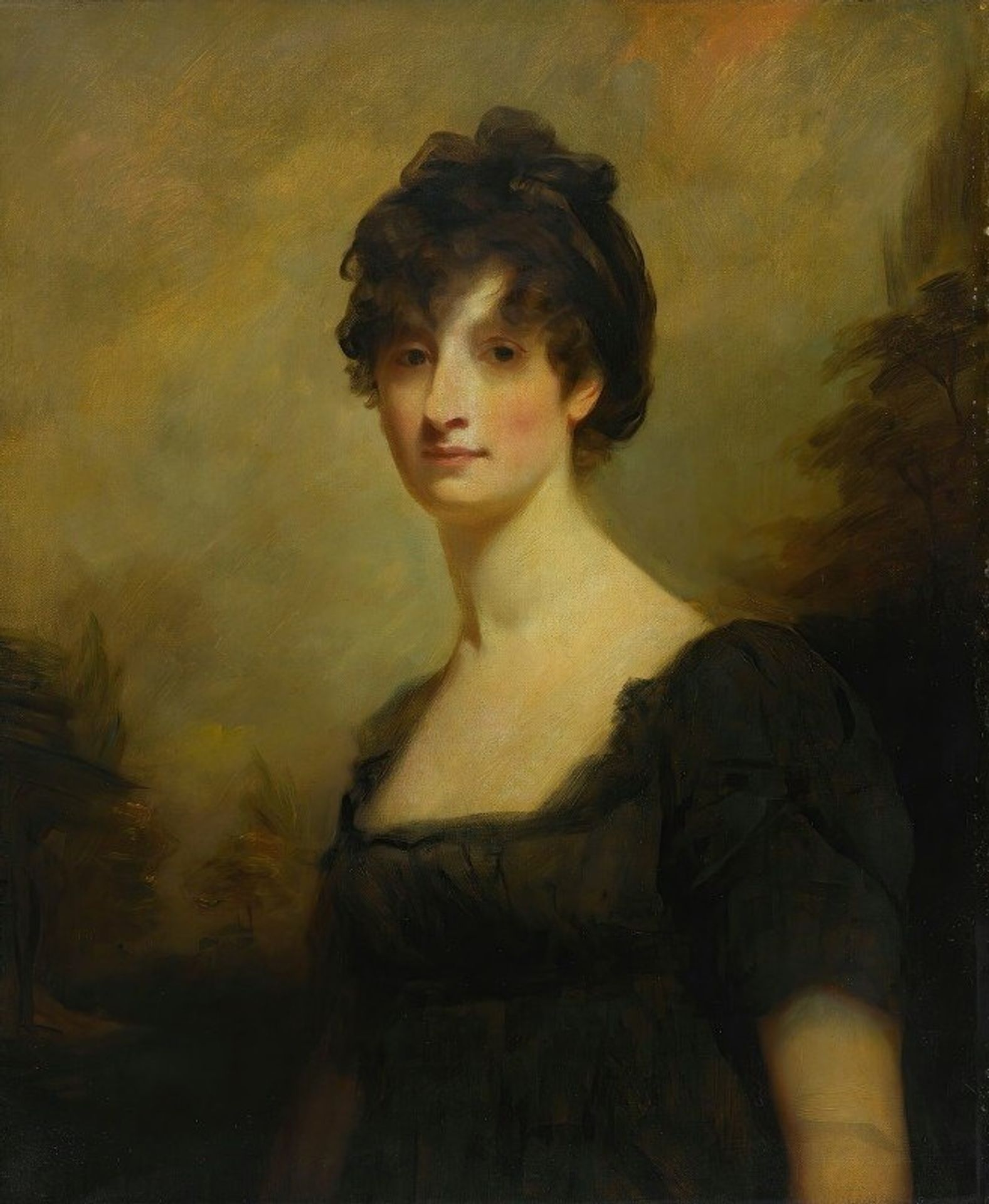 Portrait Of Mrs. Blair by Henry Raeburn