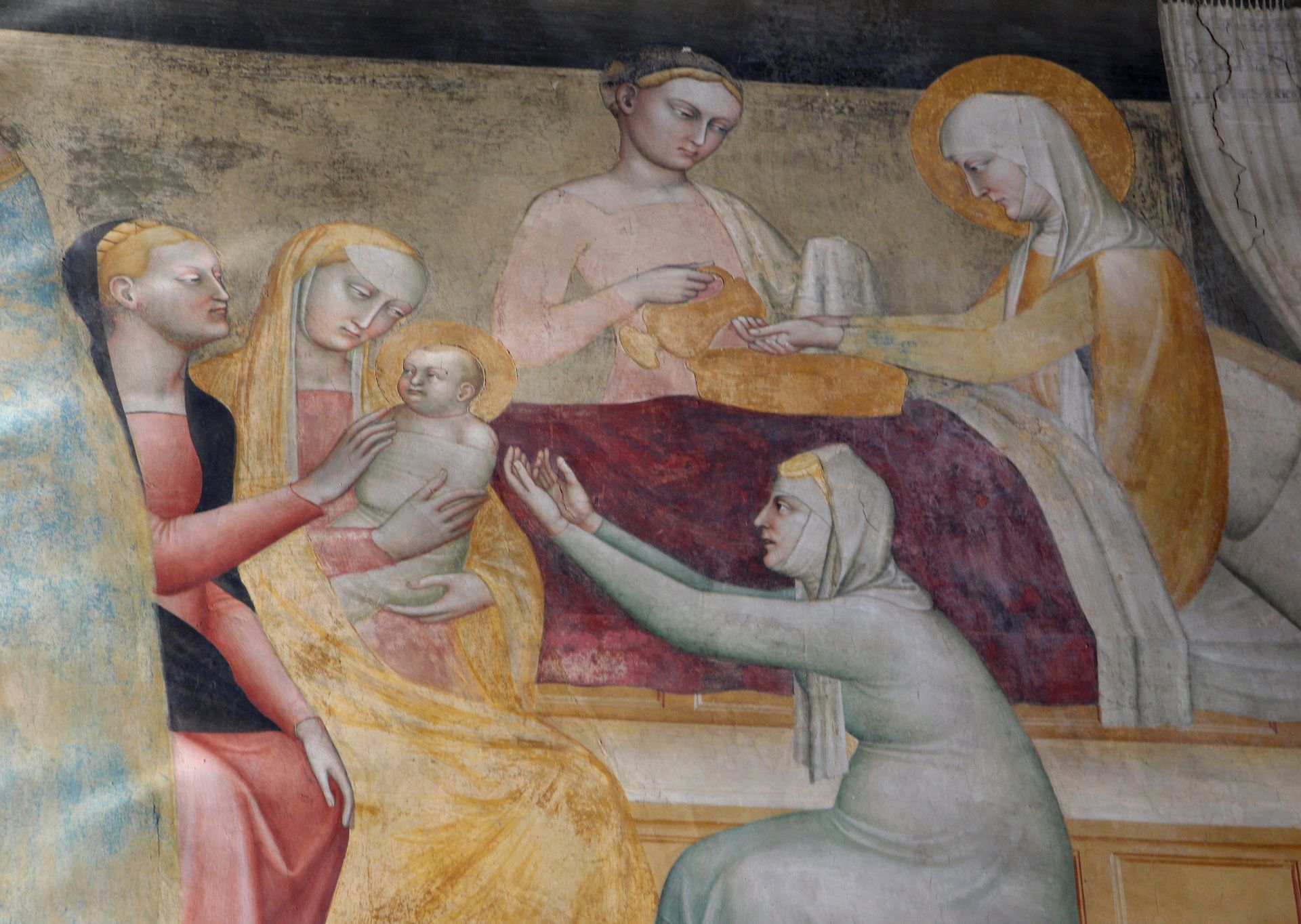 Rinuccini Chapel (basilica of Santa Croce) by Giovanni da Milano