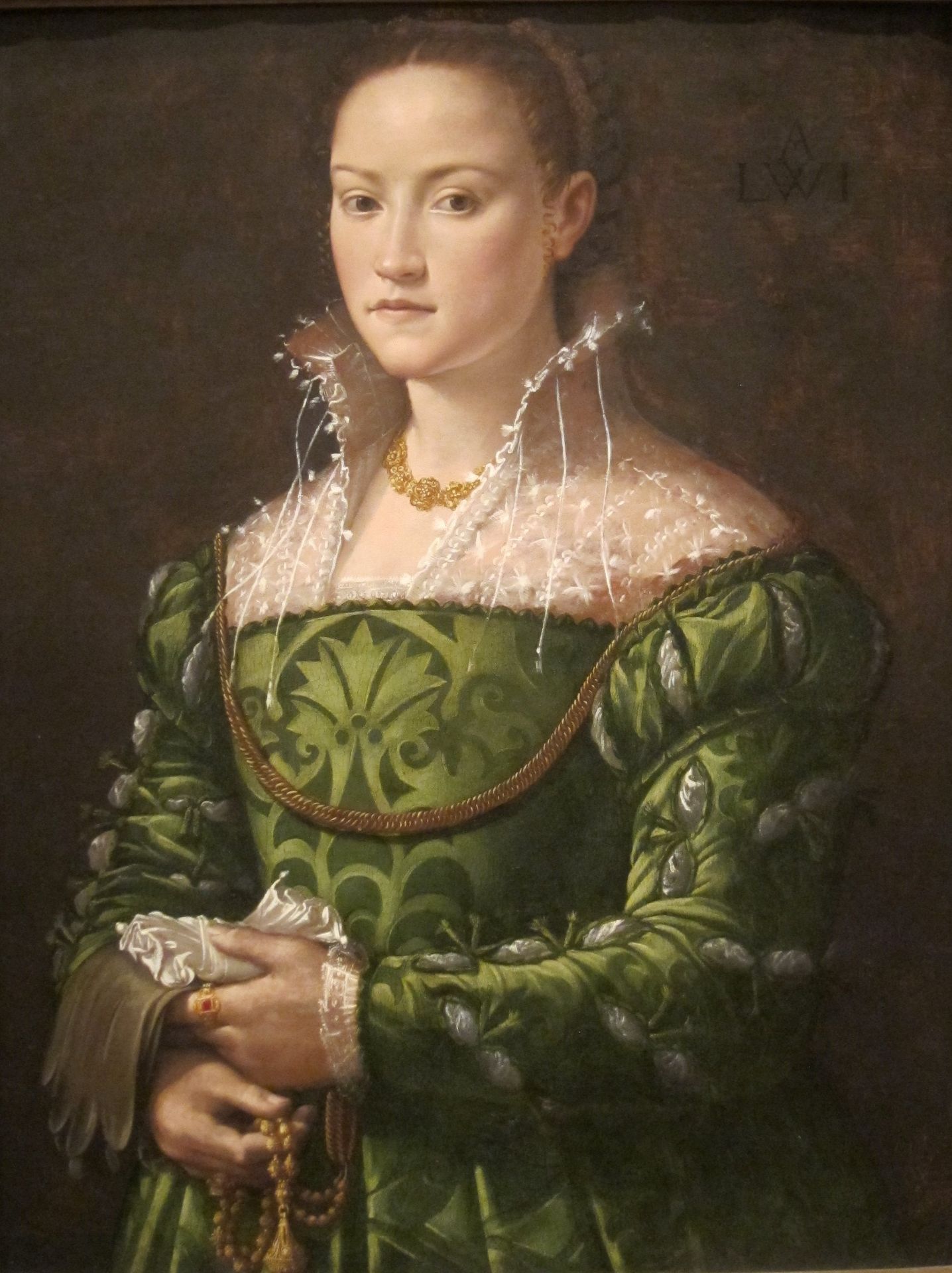 Portrait of a Lady by Alessandro Allori