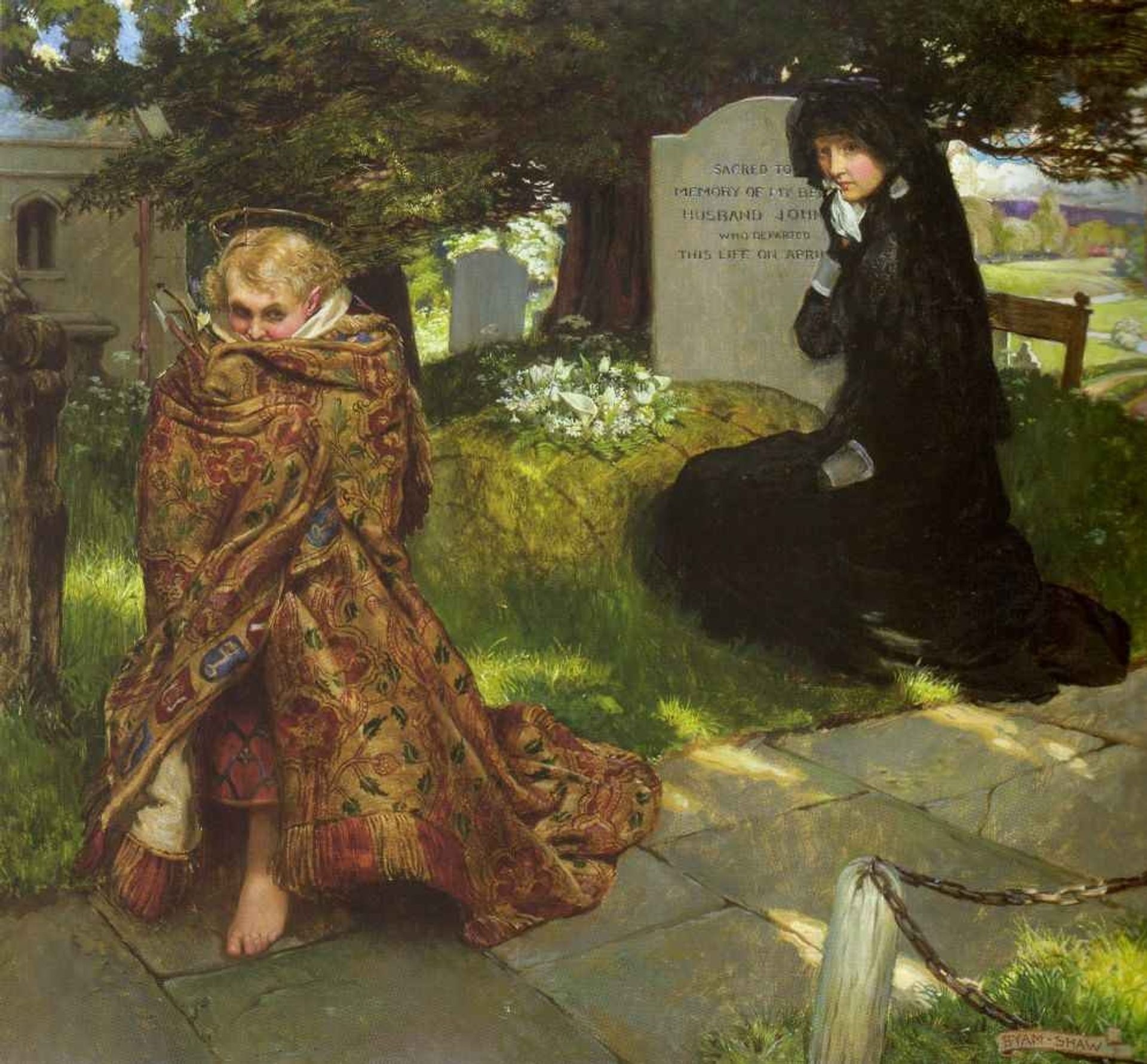 the Lure by Byam Shaw