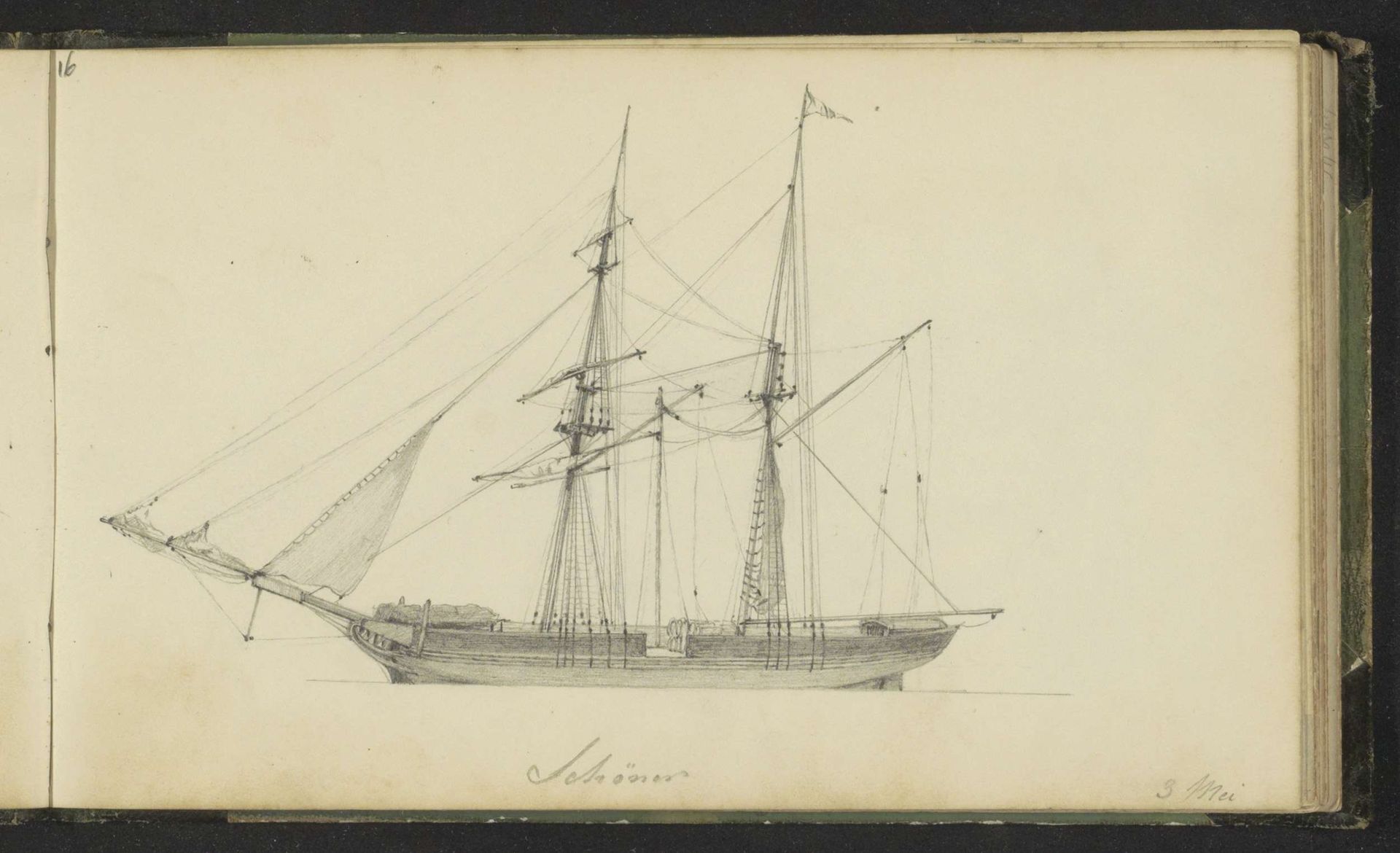 Schoener by Hendrik Abraham Klinkhamer
