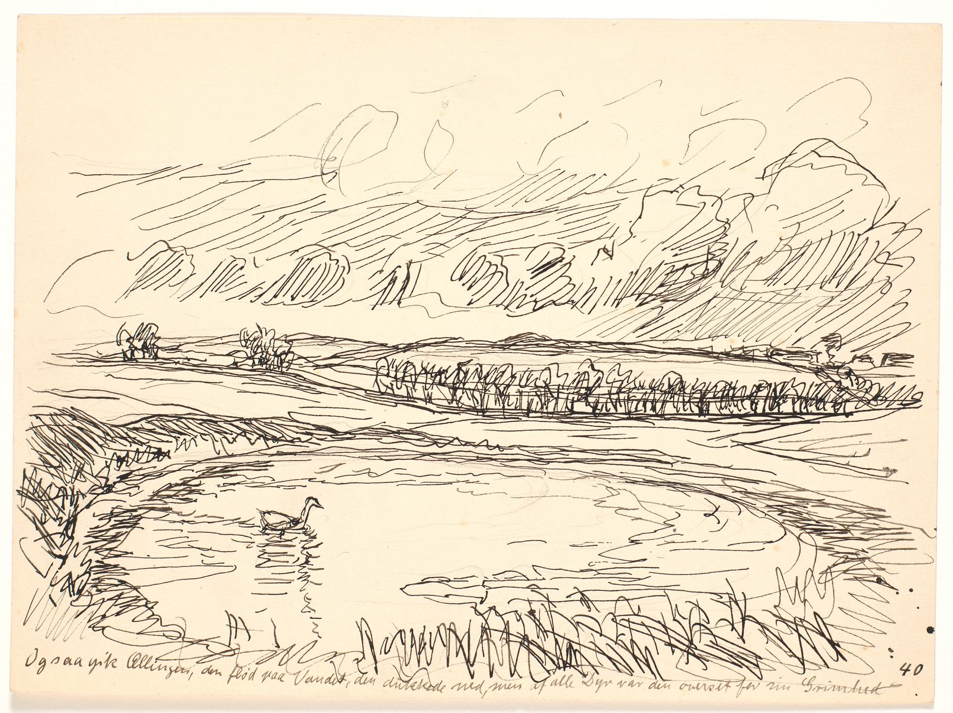 Og saa gik Ællingen... by Fritz Syberg