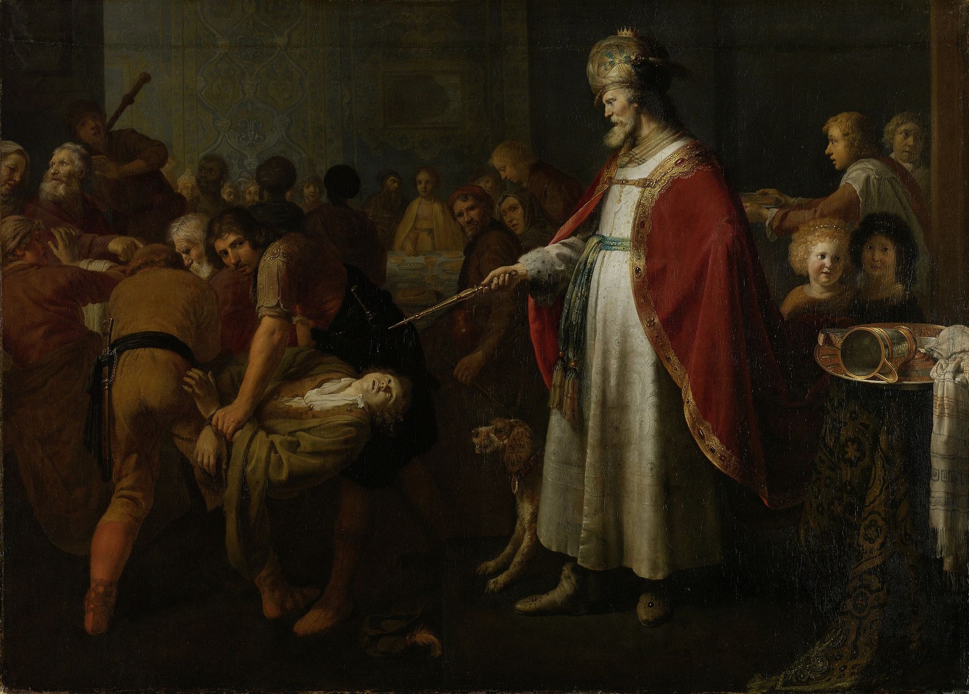 The Parable of the Unworthy Wedding Guest by Jacob Backer