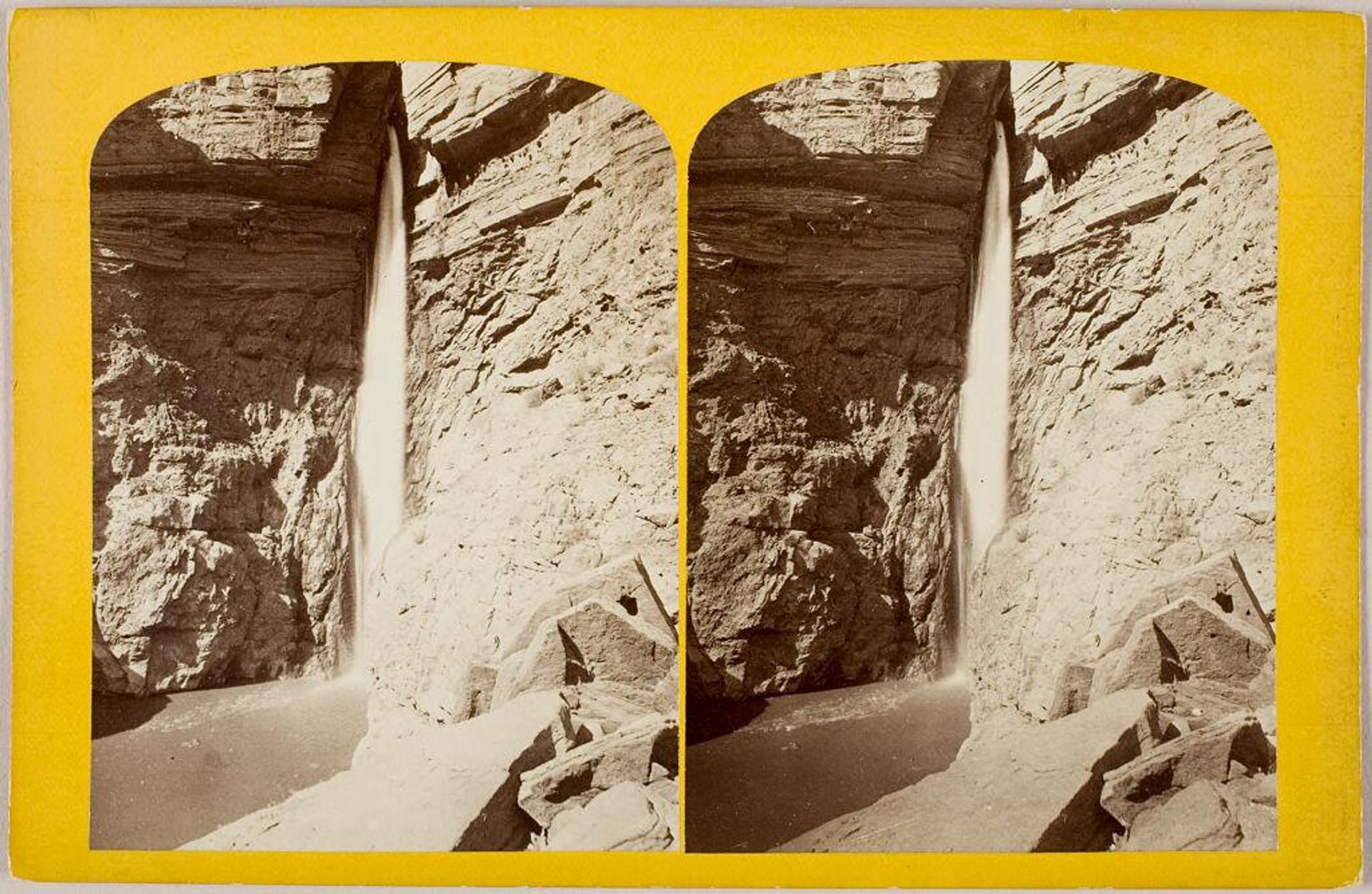 Cataract in a Clift by John K. Hillers