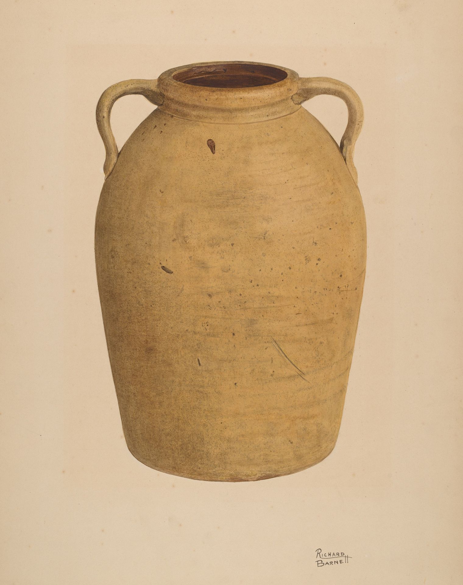 Yellow Jar by Richard Barnett