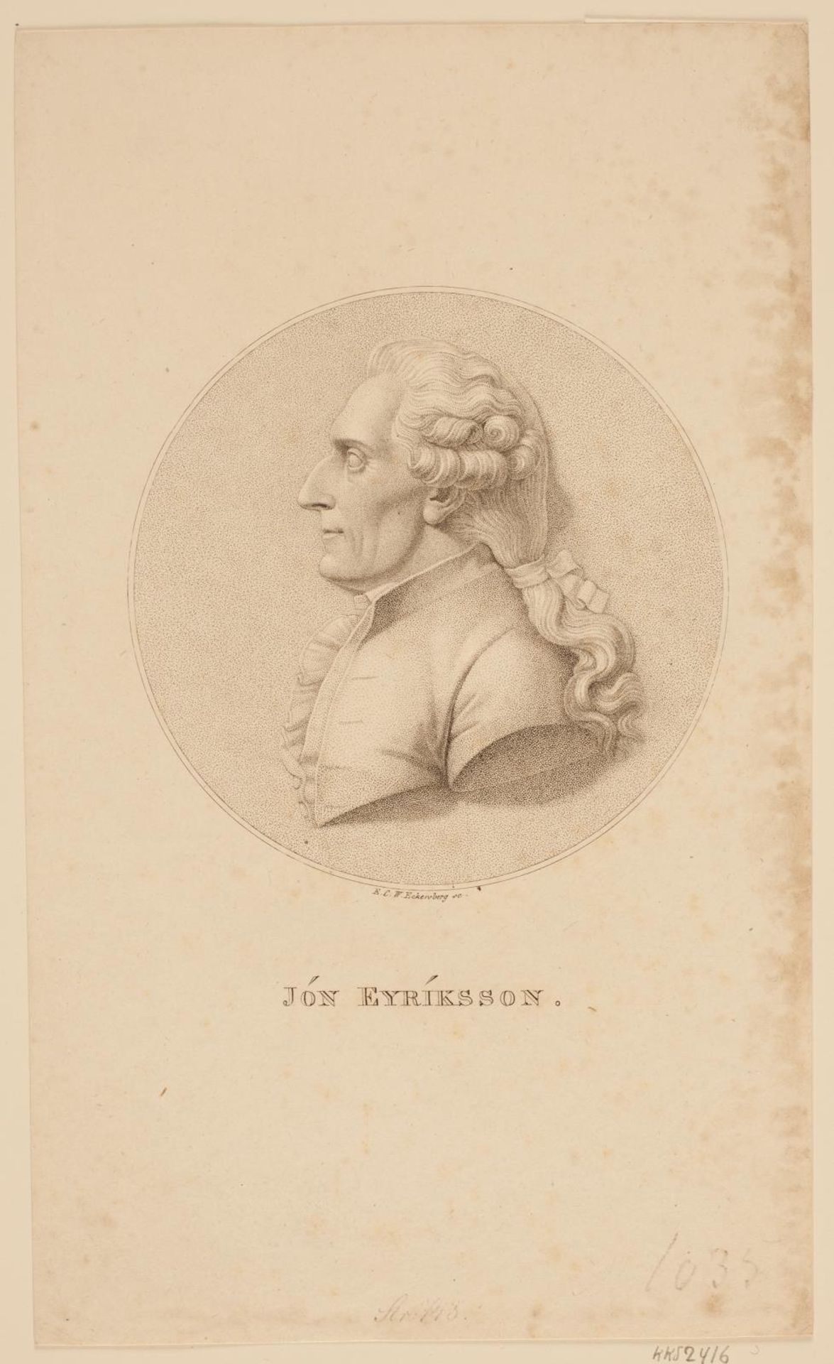 Jon Eyriksson by Erling Eckersberg