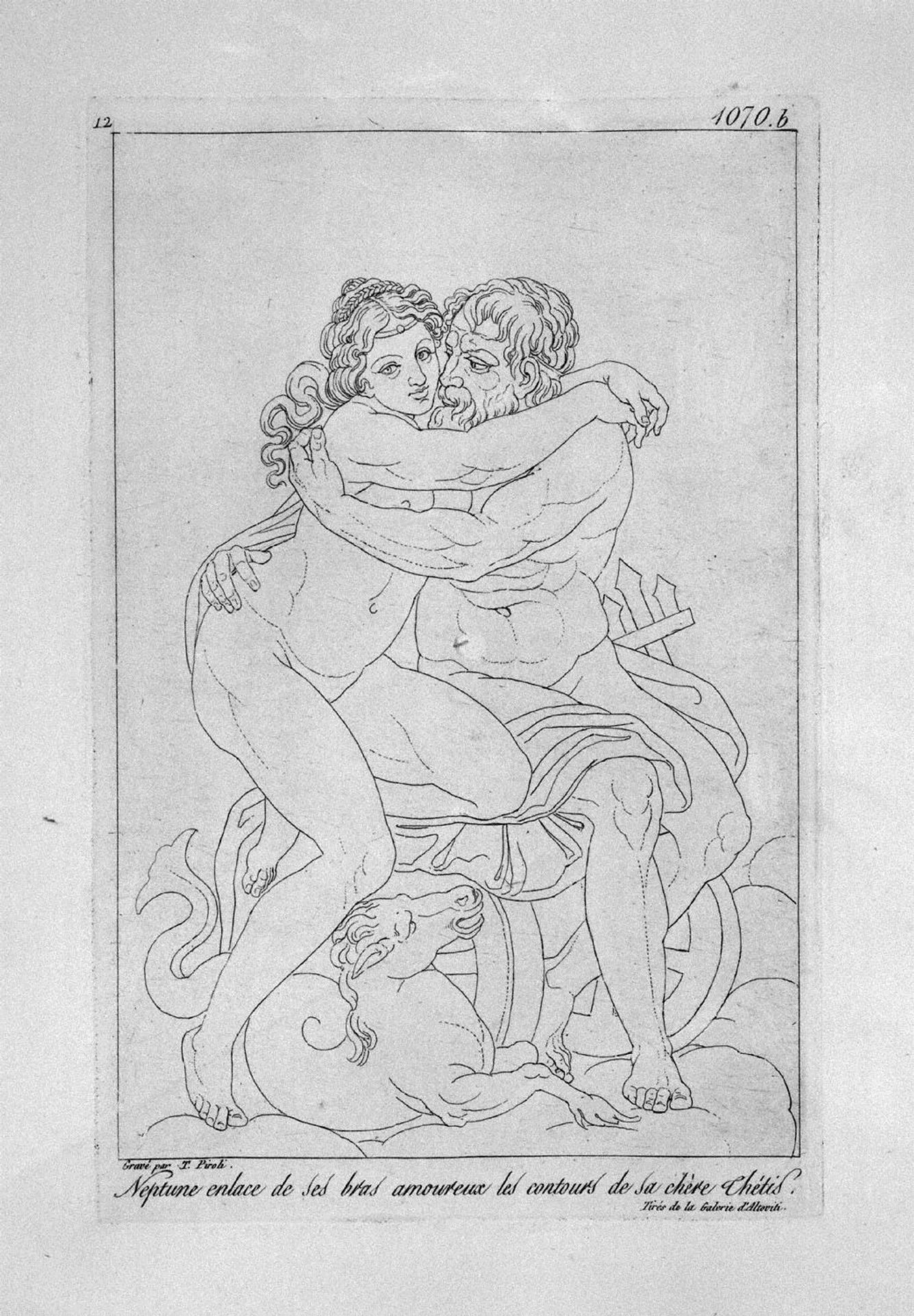Neptune and Thetis by Giovanni Battista Piranesi