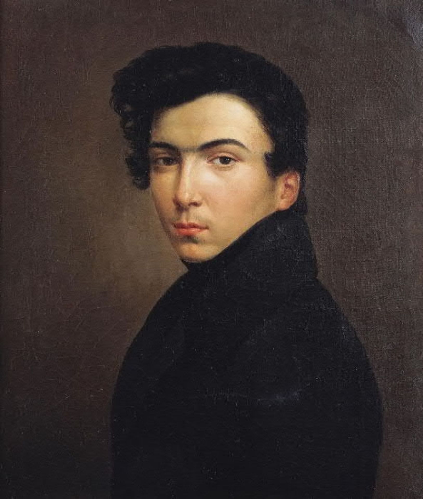 Self-portrait by Ernest Hébert
