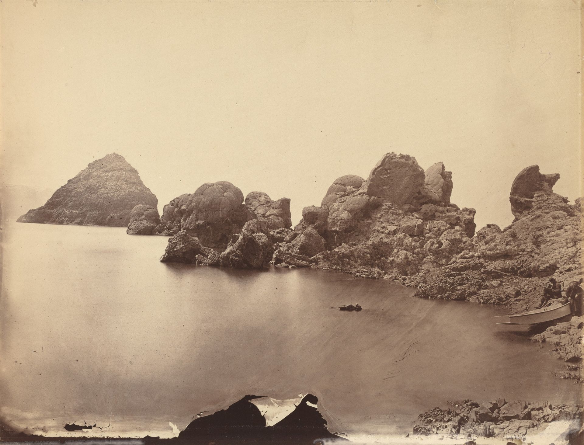 Tufa Domes, Pyramid Lake, Nevada by Timothy O'Sullivan