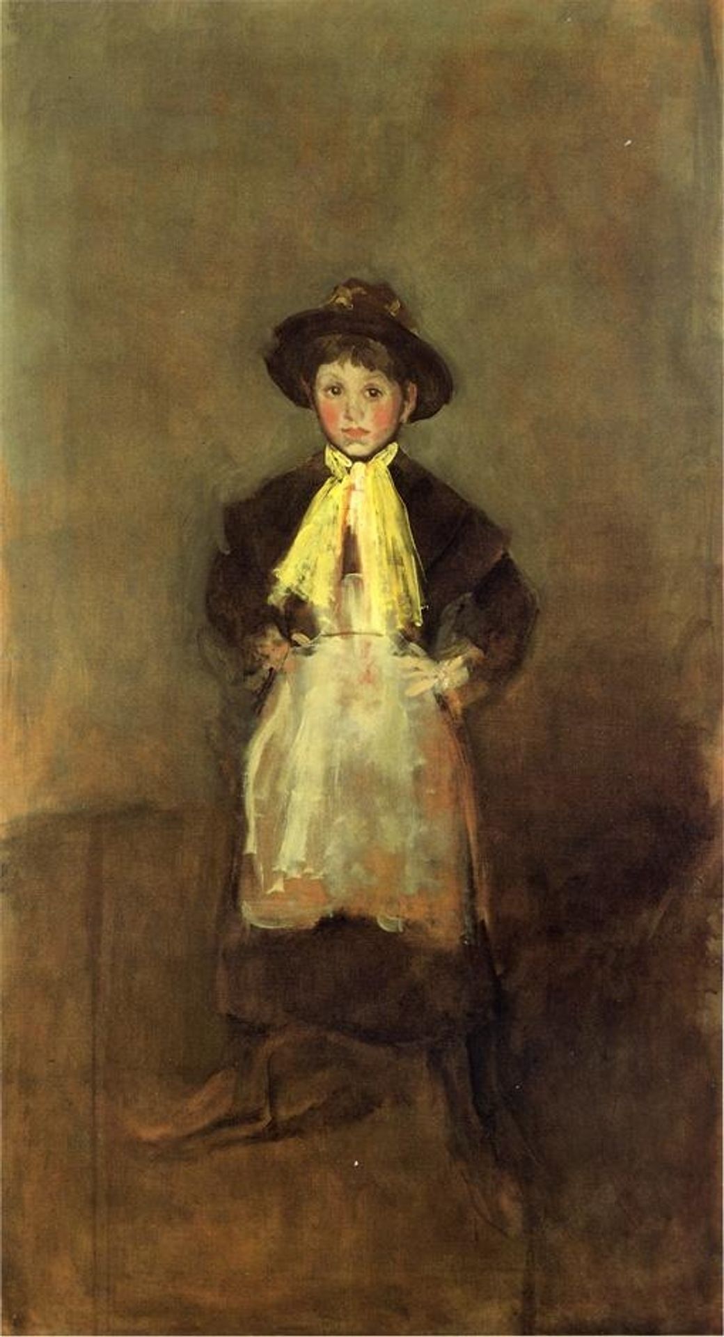 The Chelsea Girl by James Abbott McNeill Whistler
