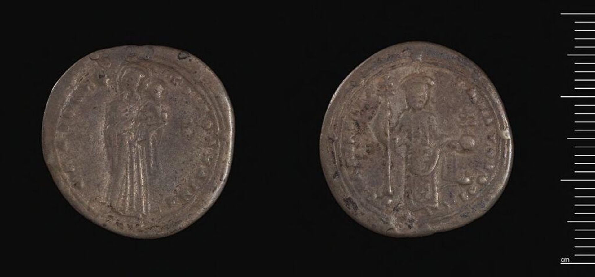 Cast of a Milaresion of Romanos III by Romanos III