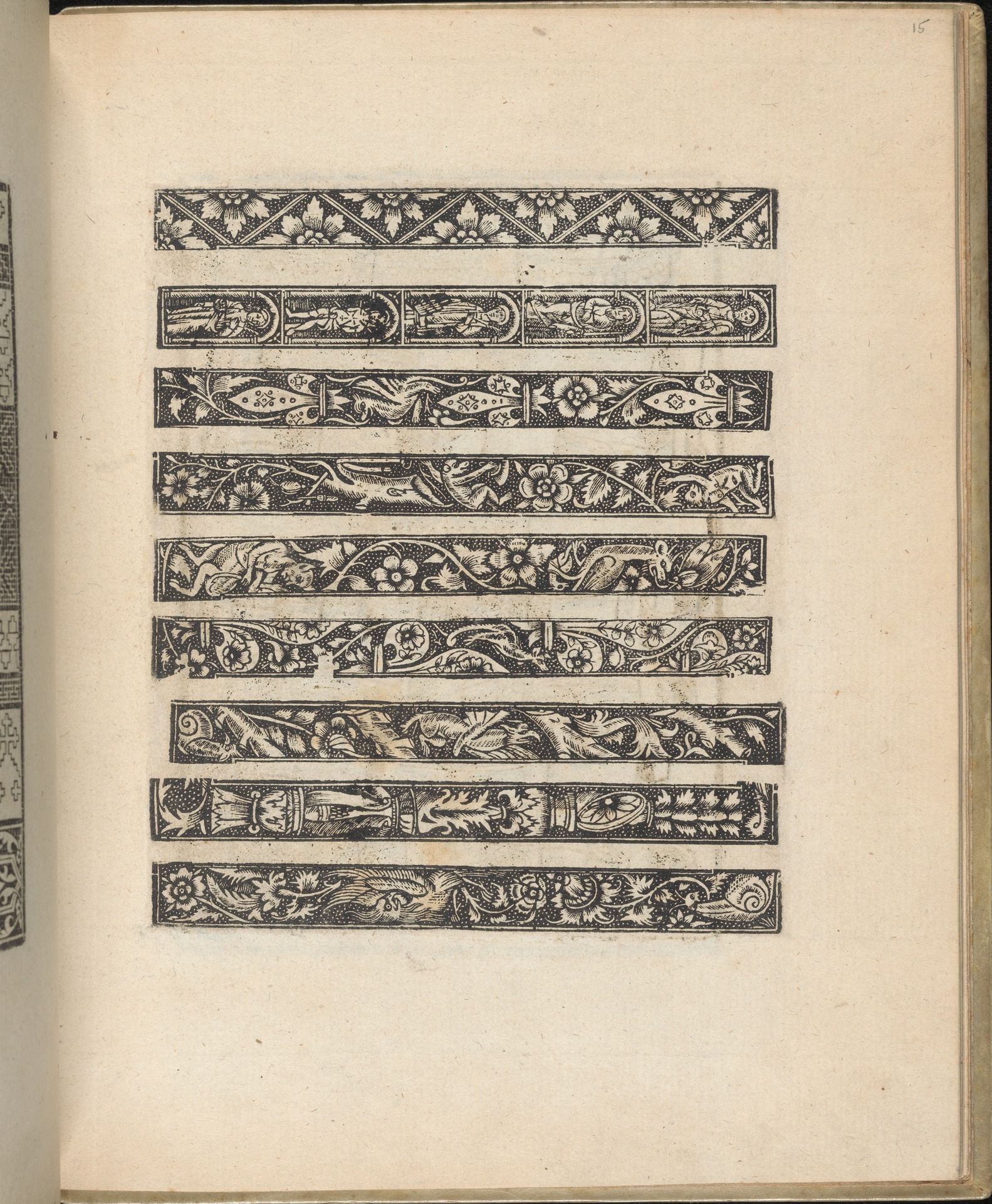 Trionfo Di Virtu. Libro Novo..., page 15 (verso) by Matteo Pagano