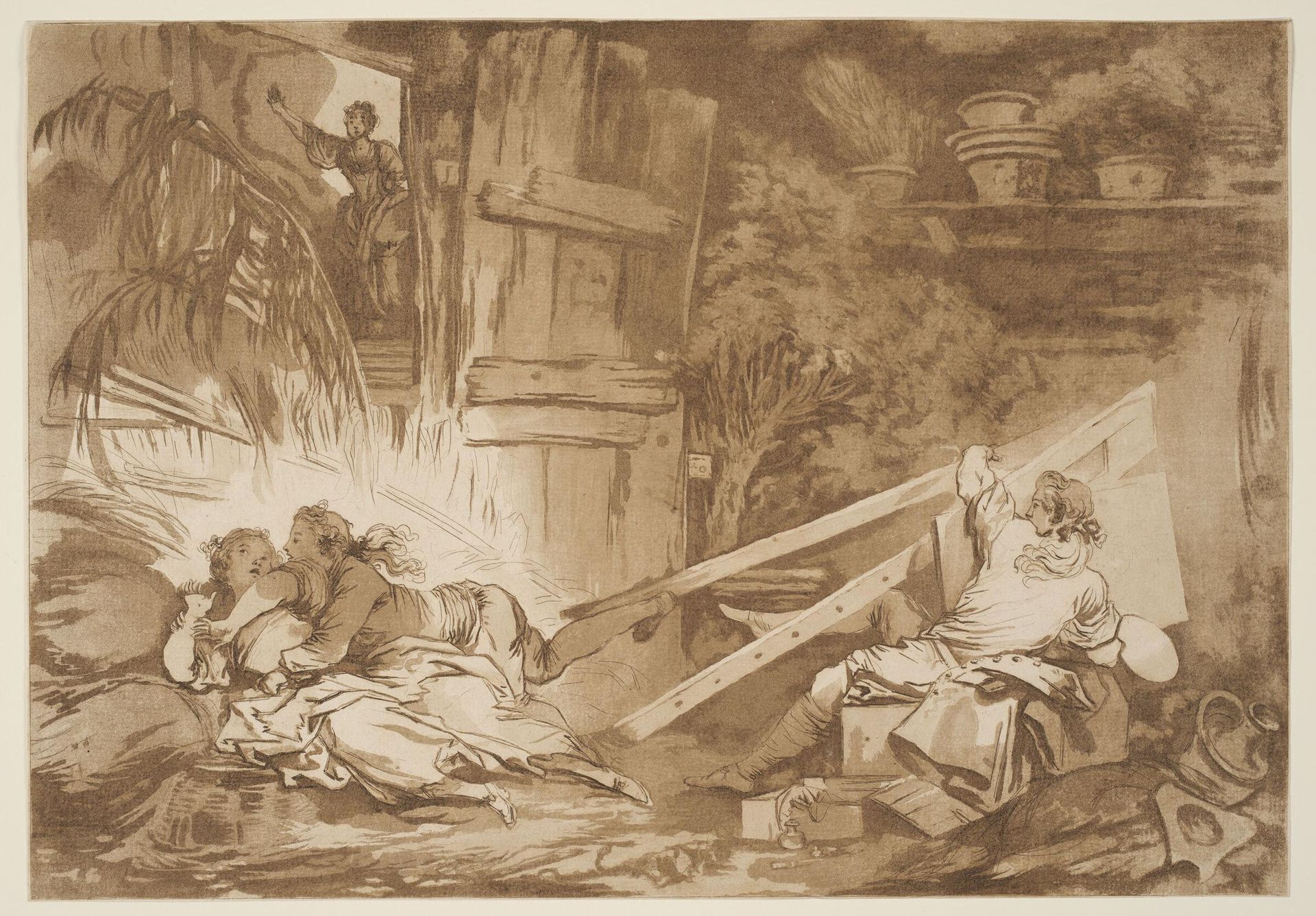 The Somersault by FranÃ§ois Philippe Charpentier