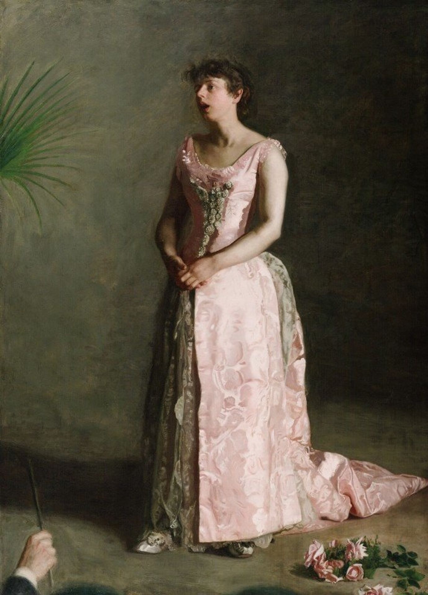 The Concert Singer by Thomas Eakins