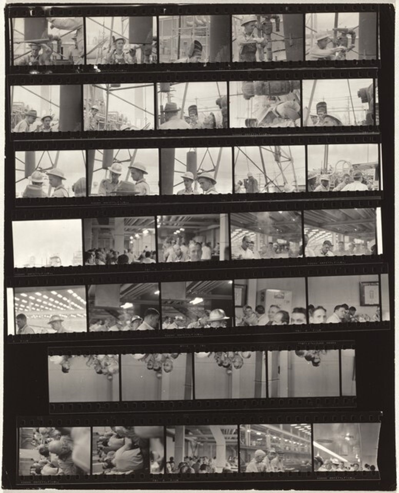 Guggenheim 364--Esso oil refinery, Baton Rouge, Louisiana by Robert Frank