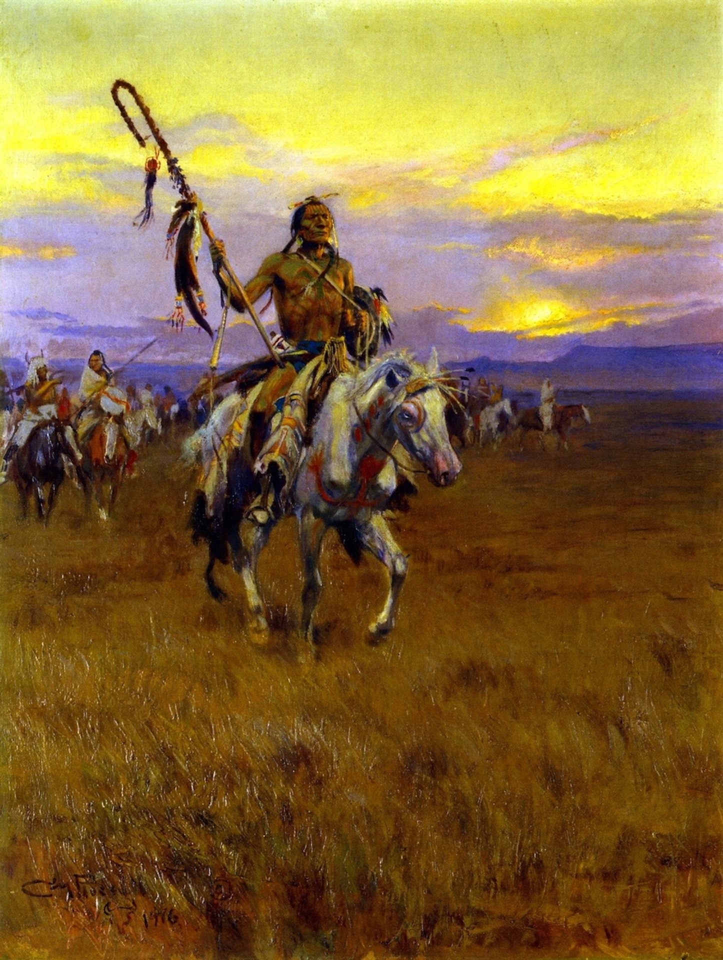Medicine Man [No. 4] by Charles M. Russell